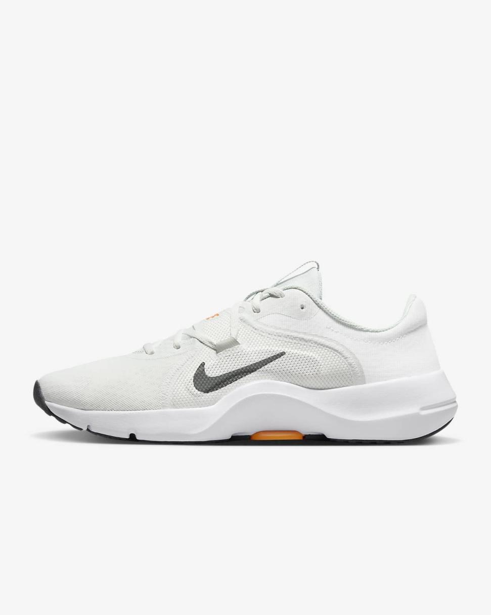 Nike In-Season TR 13 Light Silver/Summit White/Bright Mandarin/Iron Grey | Mens Nike Training & Gym