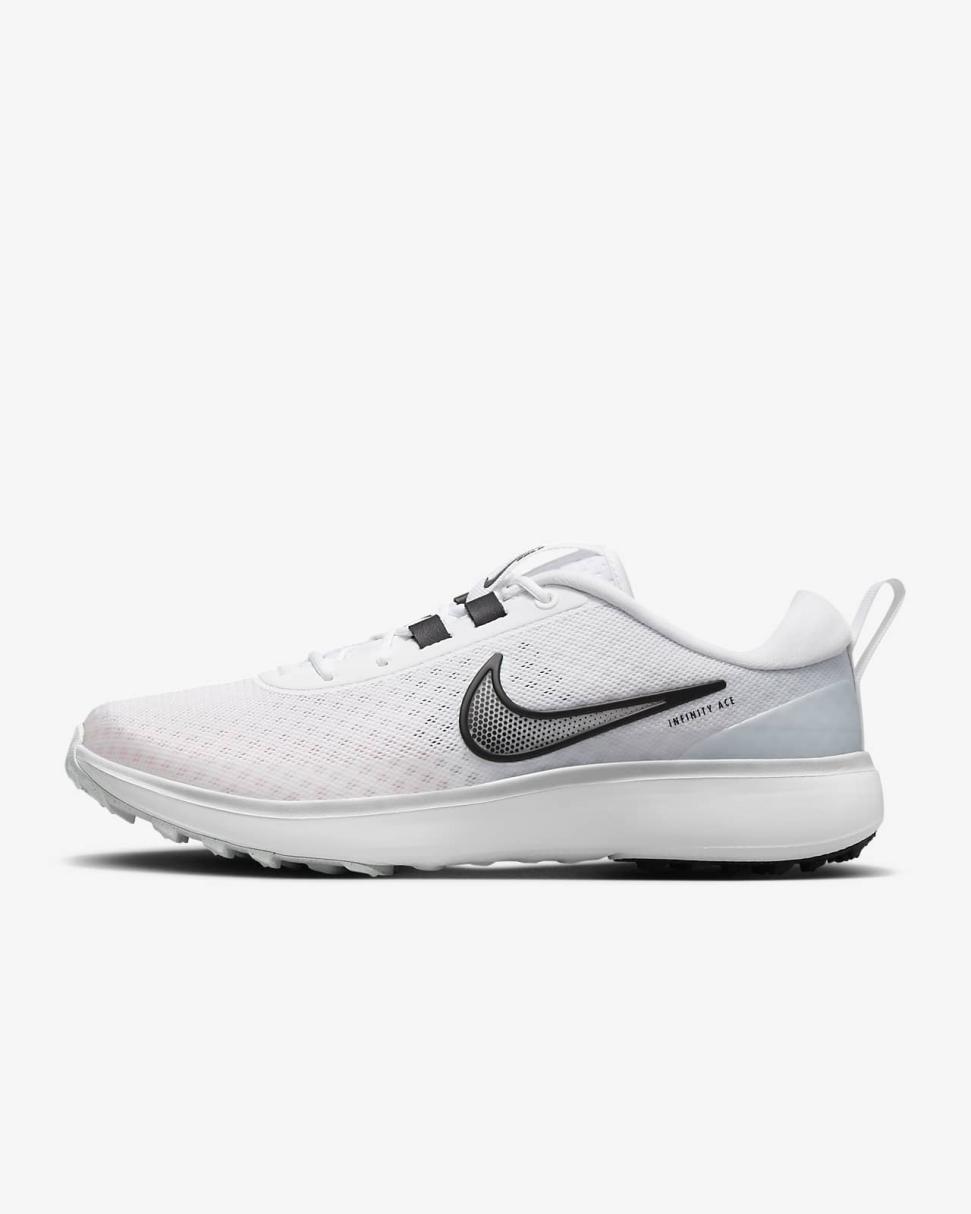 Nike Infinity Ace Next Nature White/Pure Platinum/Black | Mens Nike Golf