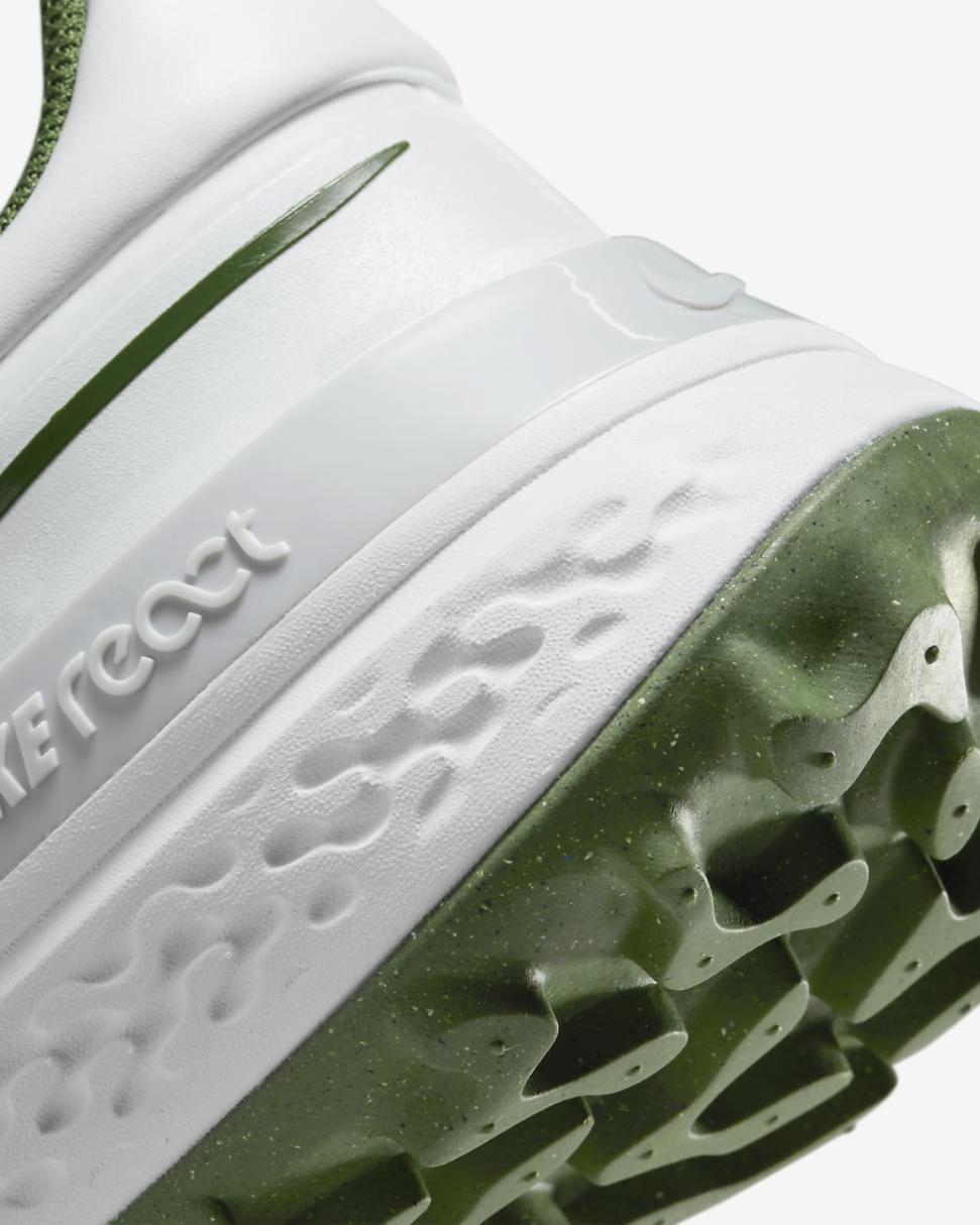 Nike Infinity Pro 2 White/Pure Platinum/Treeline | Mens Nike Golf