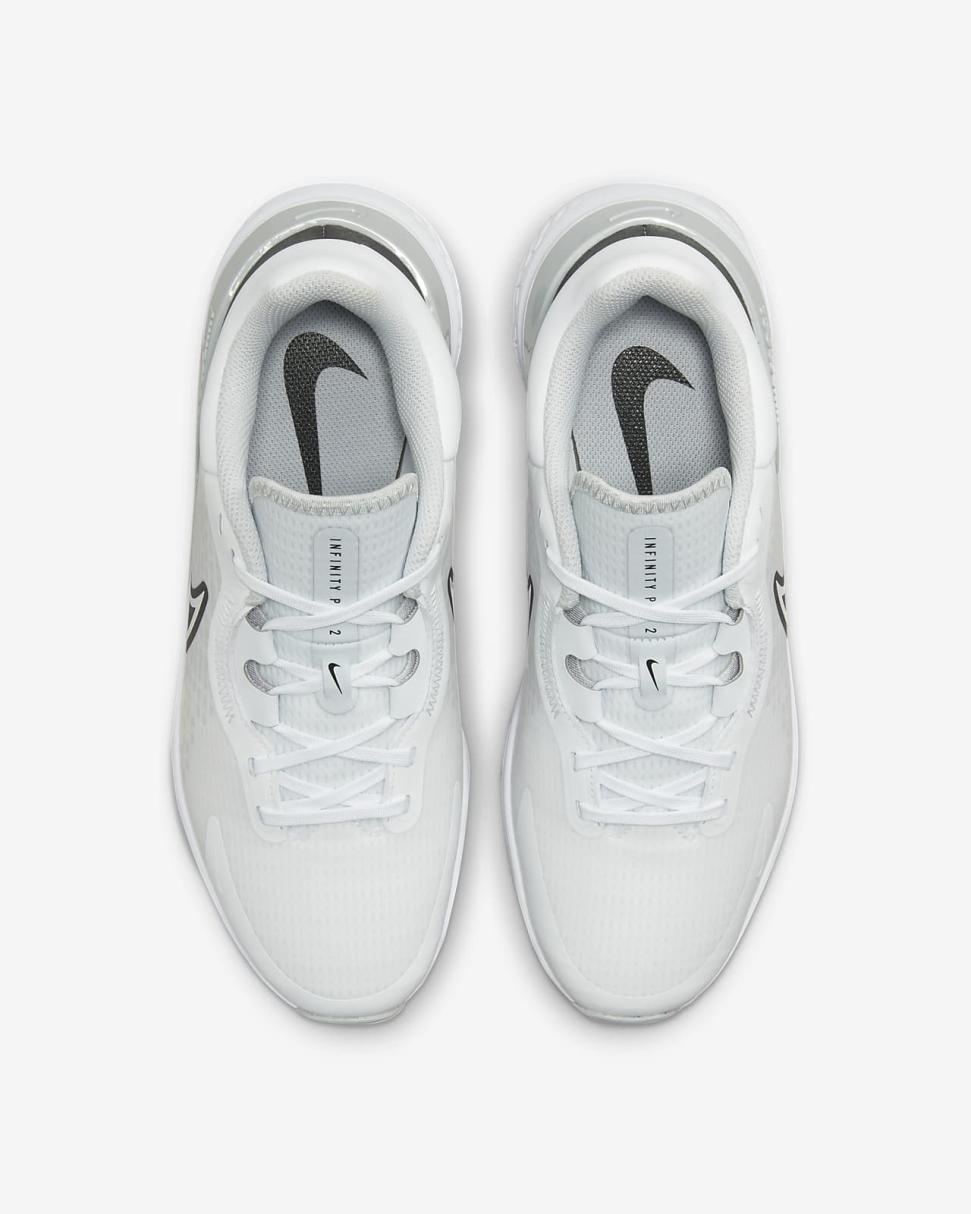 Nike Infinity Pro 2 White/Pure Platinum/Wolf Grey/Black | Mens Nike Golf