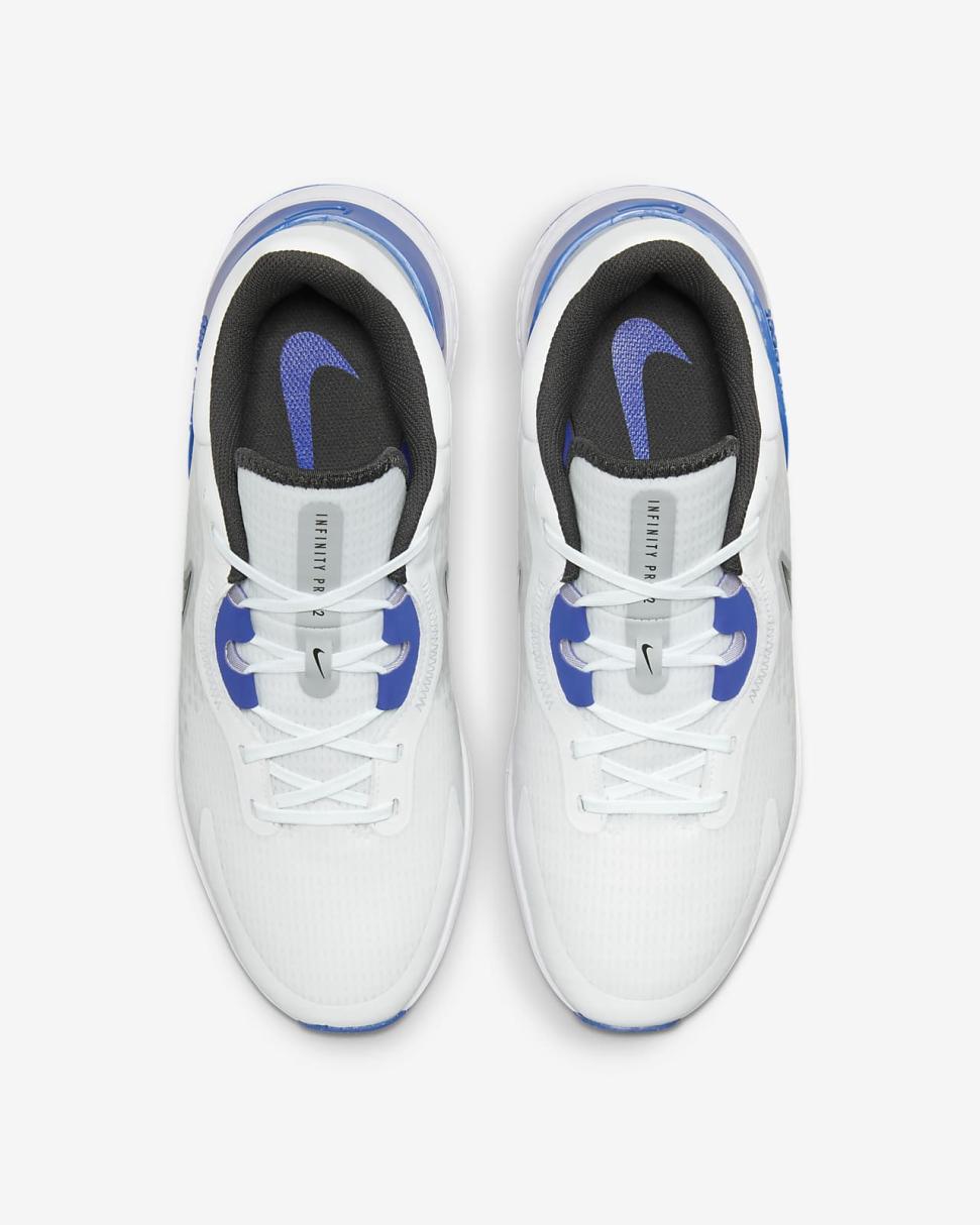 Nike Infinity Pro 2 White/Wolf Grey/Game Royal/Black | Mens Nike Golf
