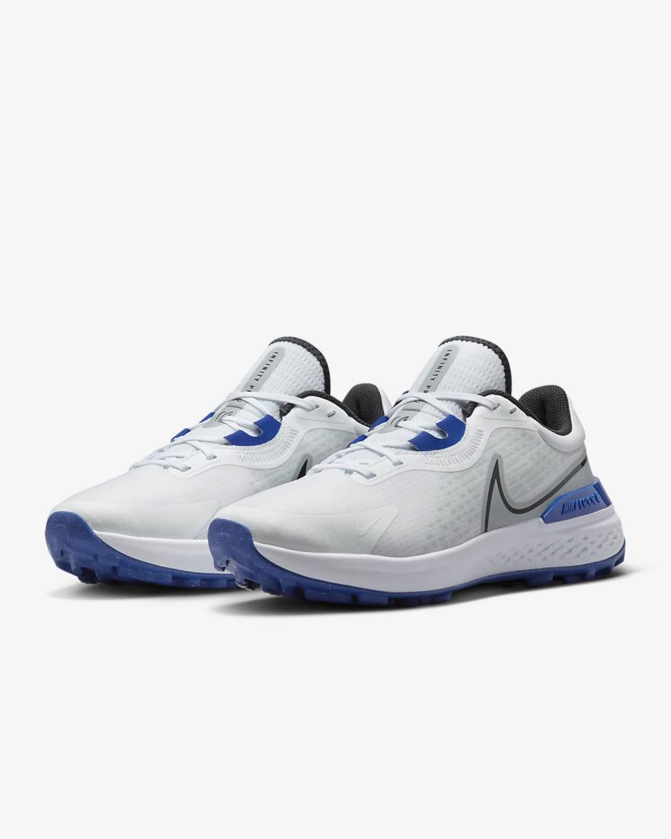 Nike Infinity Pro 2 White/Wolf Grey/Game Royal/Black | Mens Nike Golf