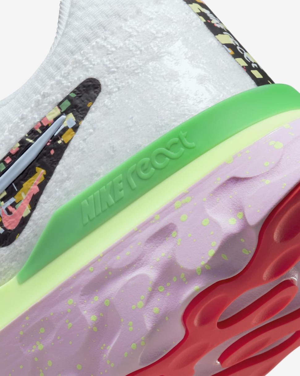 Nike Infinity React 3 White/Hot Punch/Pink Foam/Cobalt Bliss | Womens Nike Running