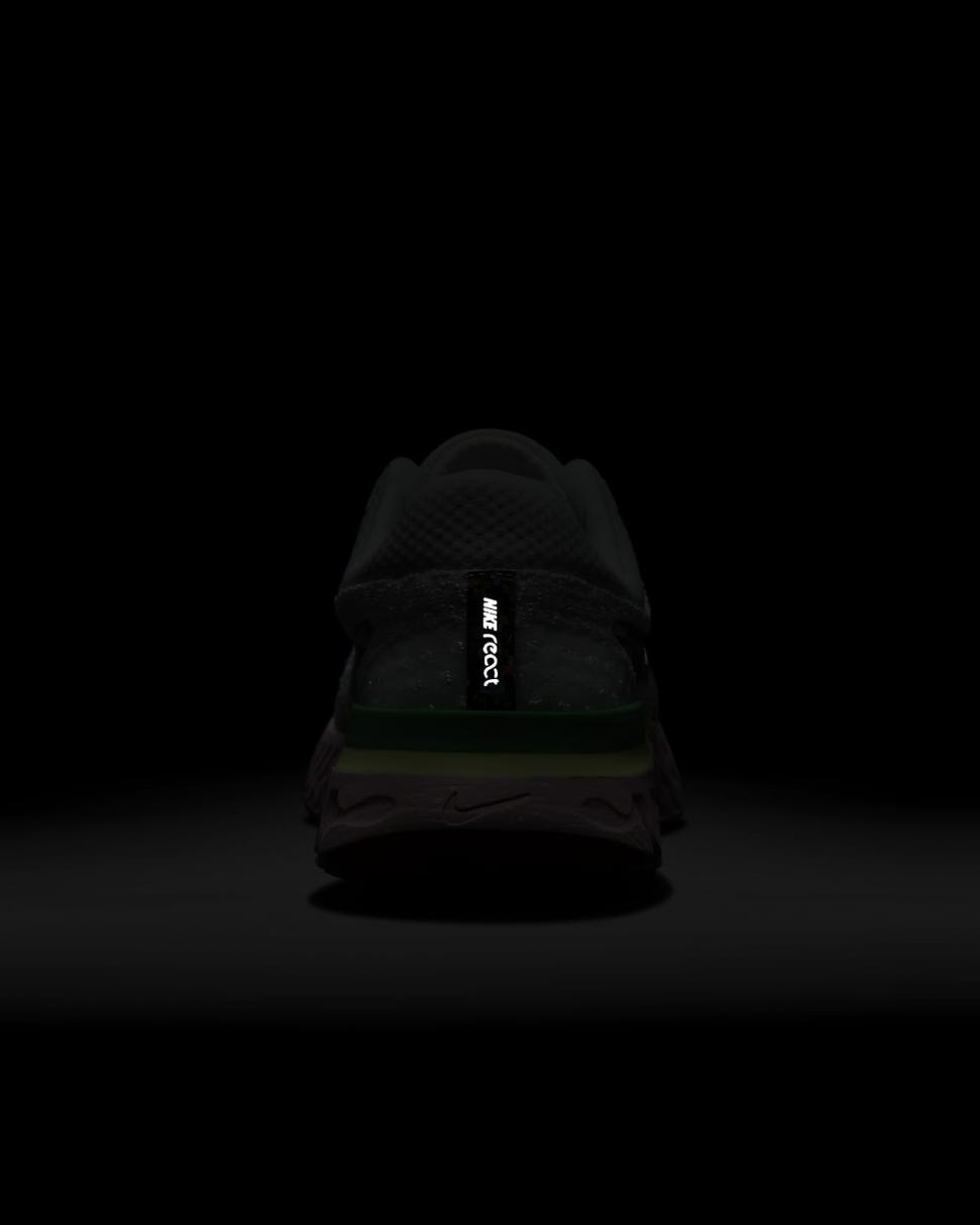 Nike Infinity React 3 White/Hot Punch/Pink Foam/Cobalt Bliss | Womens Nike Running