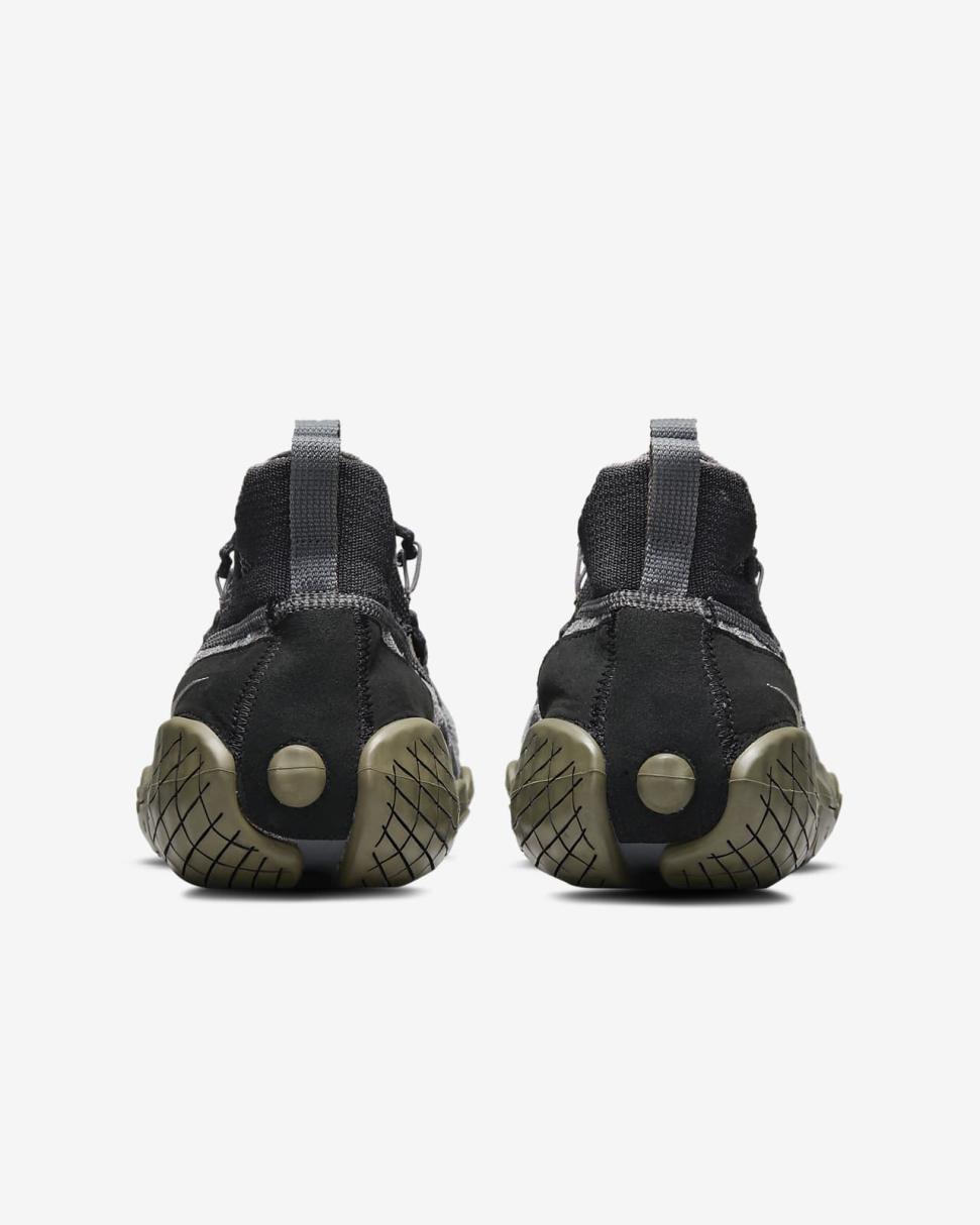 Nike ISPA Link Black/Medium Olive/Enigma Stone | Mens Nike Lifestyle