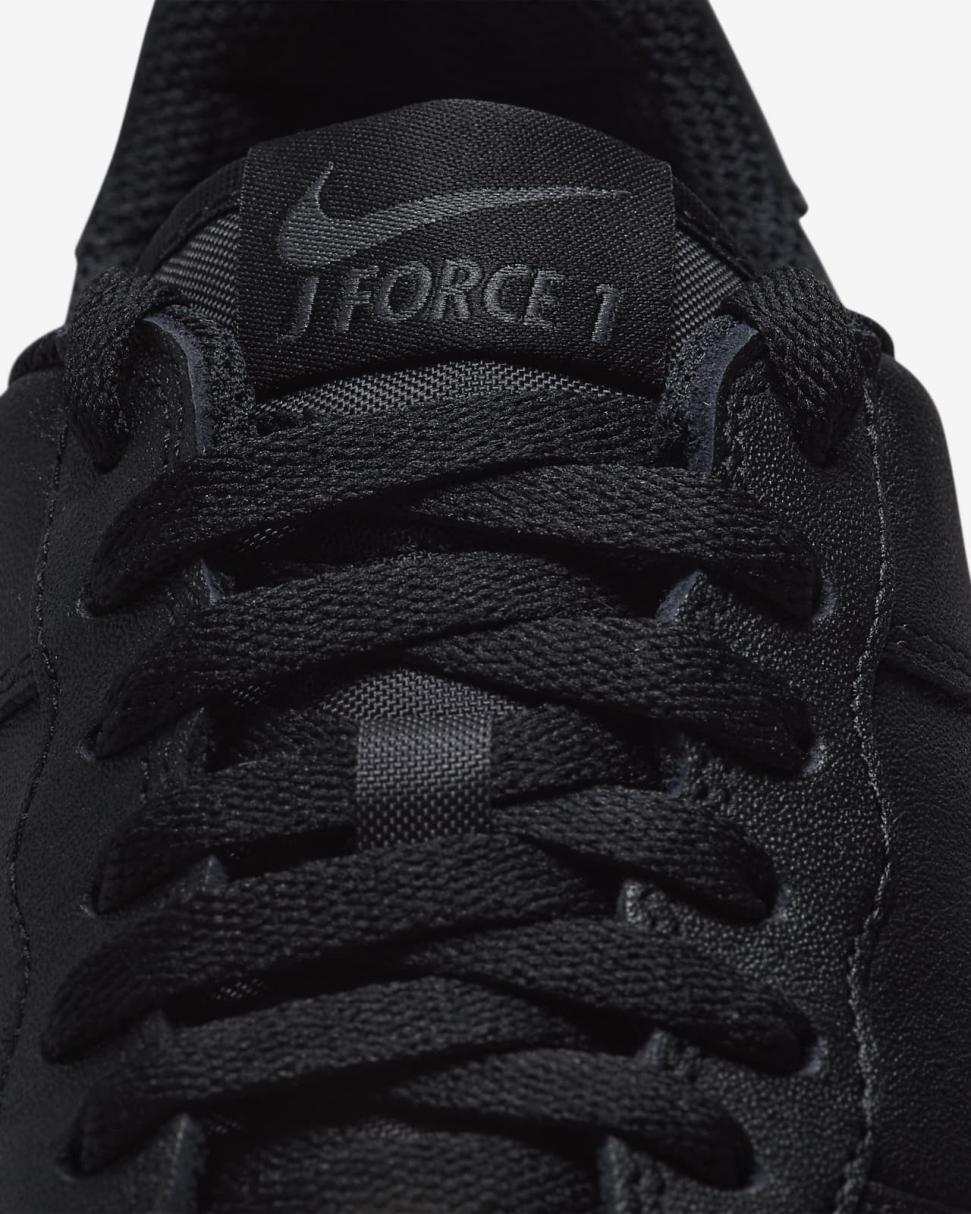 Nike J Force 1 Low LX SP Black/Black/Anthracite/Metallic Silver | Womens Nike First Day Kicks