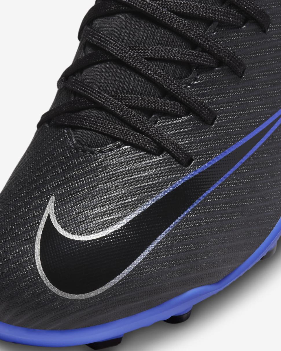 Nike Jr. Mercurial Superfly 9 Club Black/Hyper Royal/Chrome | Kids Nike Soccer