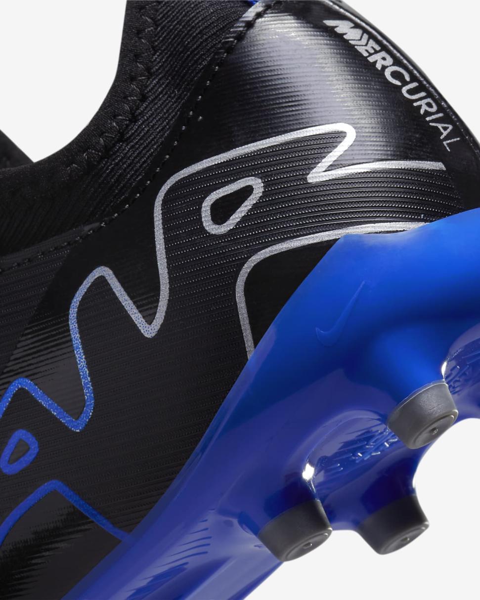 Nike Jr. Mercurial Vapor 15 Academy Black/Hyper Royal/Chrome | Kids Nike First Day Kicks