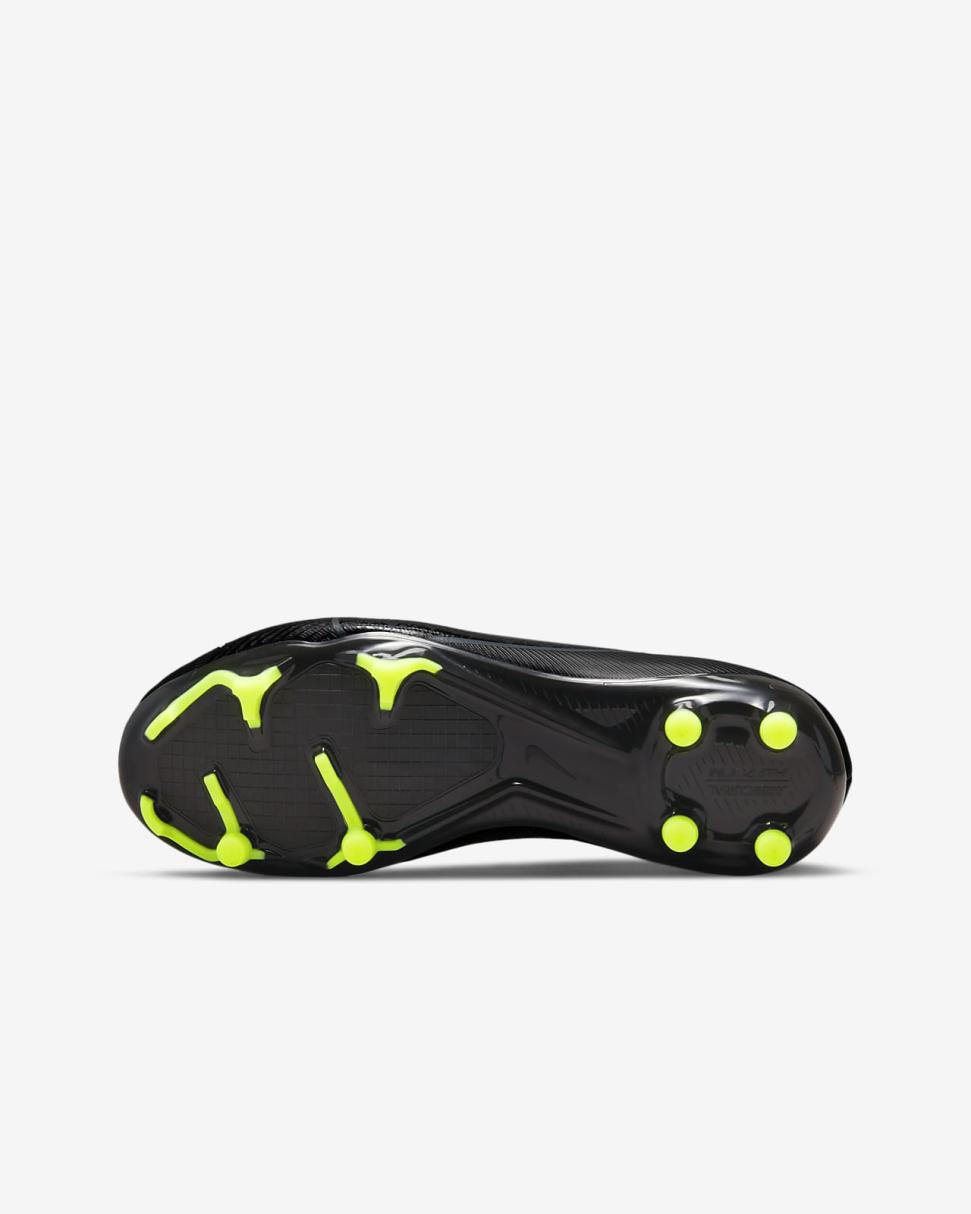 Nike Jr. Mercurial Vapor 15 Academy Black/Summit White/Volt/Dark Smoke Grey | Kids Nike First Day Kicks