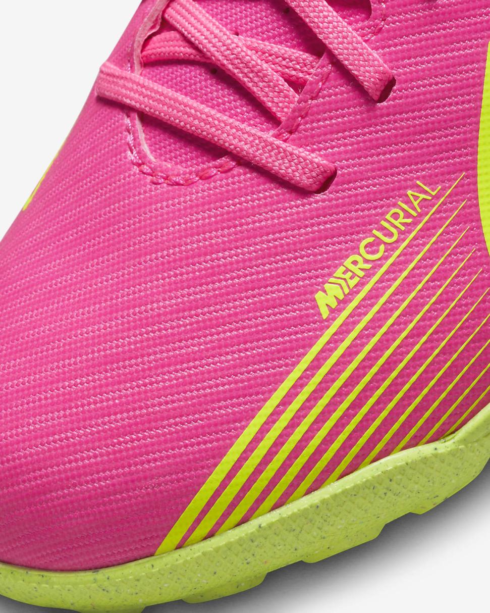 Nike Jr. Mercurial Vapor 15 Club Pink Blast/Gridiron/Volt | Kids Nike Soccer
