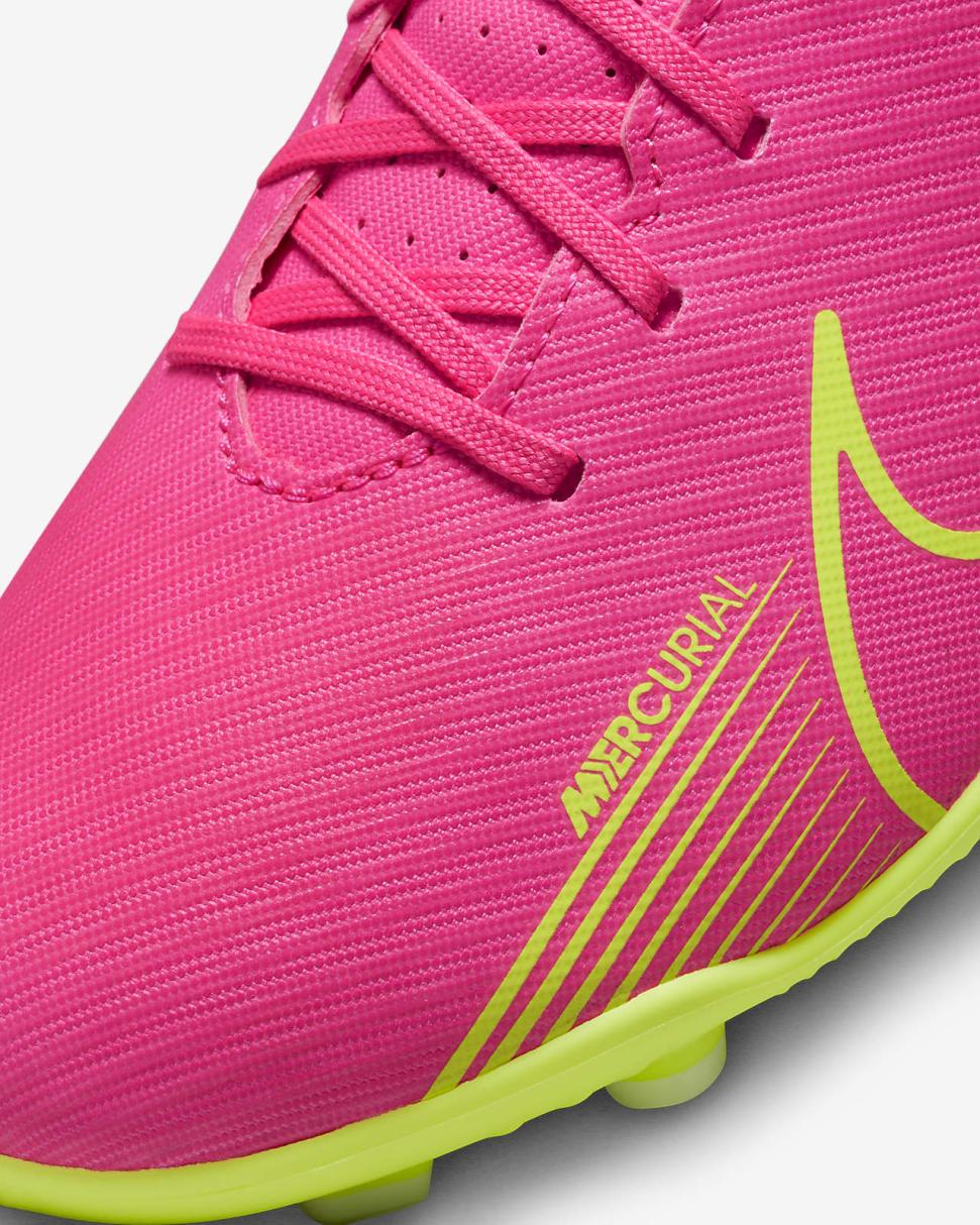 Nike Jr. Mercurial Vapor 15 Club Pink Blast/Gridiron/Volt | Kids Nike Soccer