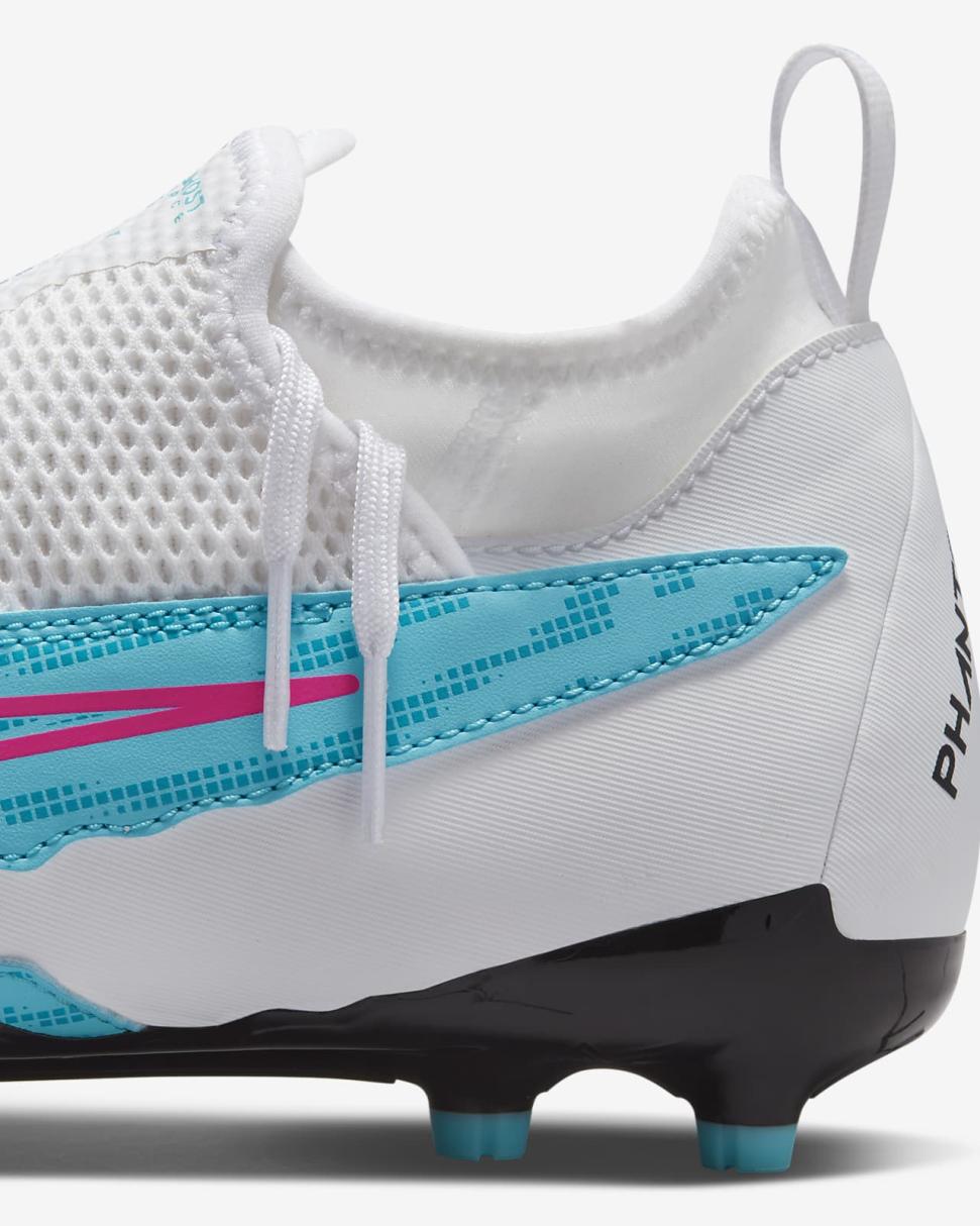 Nike Jr. Phantom GX Academy Baltic Blue/White/Laser Blue/Pink Blast | Kids Nike Soccer
