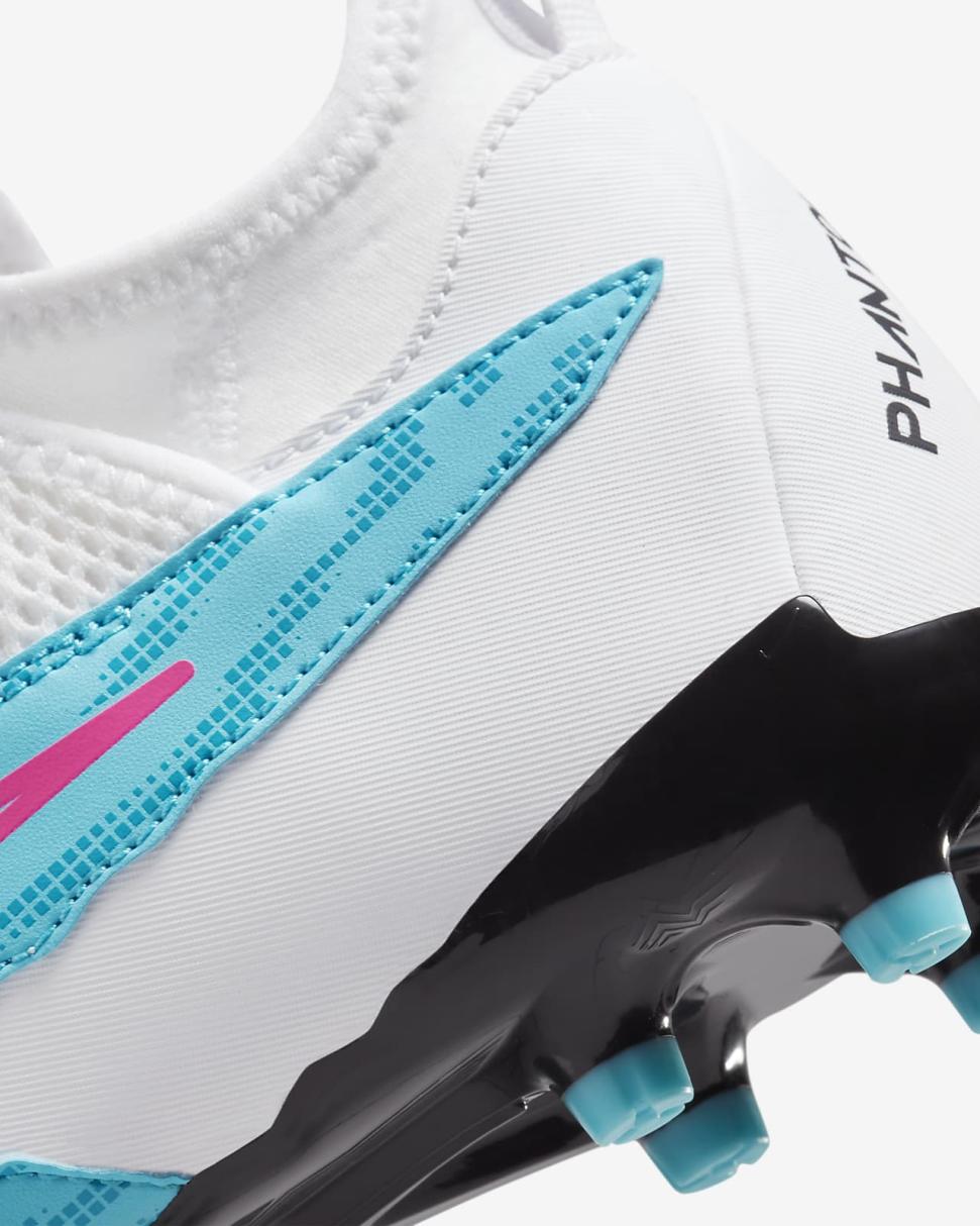 Nike Jr. Phantom GX Academy Baltic Blue/White/Laser Blue/Pink Blast | Kids Nike Soccer