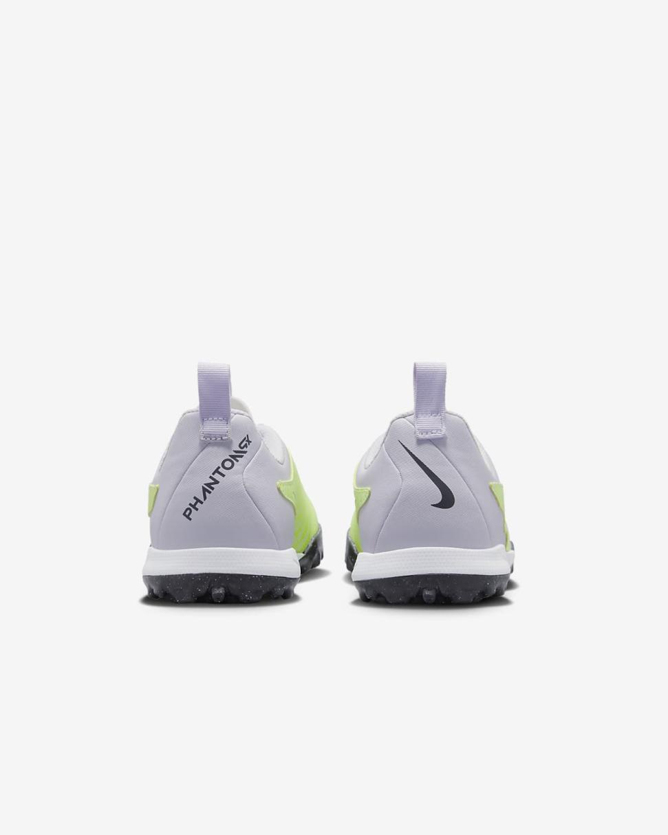 Nike Jr. Phantom GX Academy Barely Volt/Barely Grape/Gridiron | Kids Nike Soccer