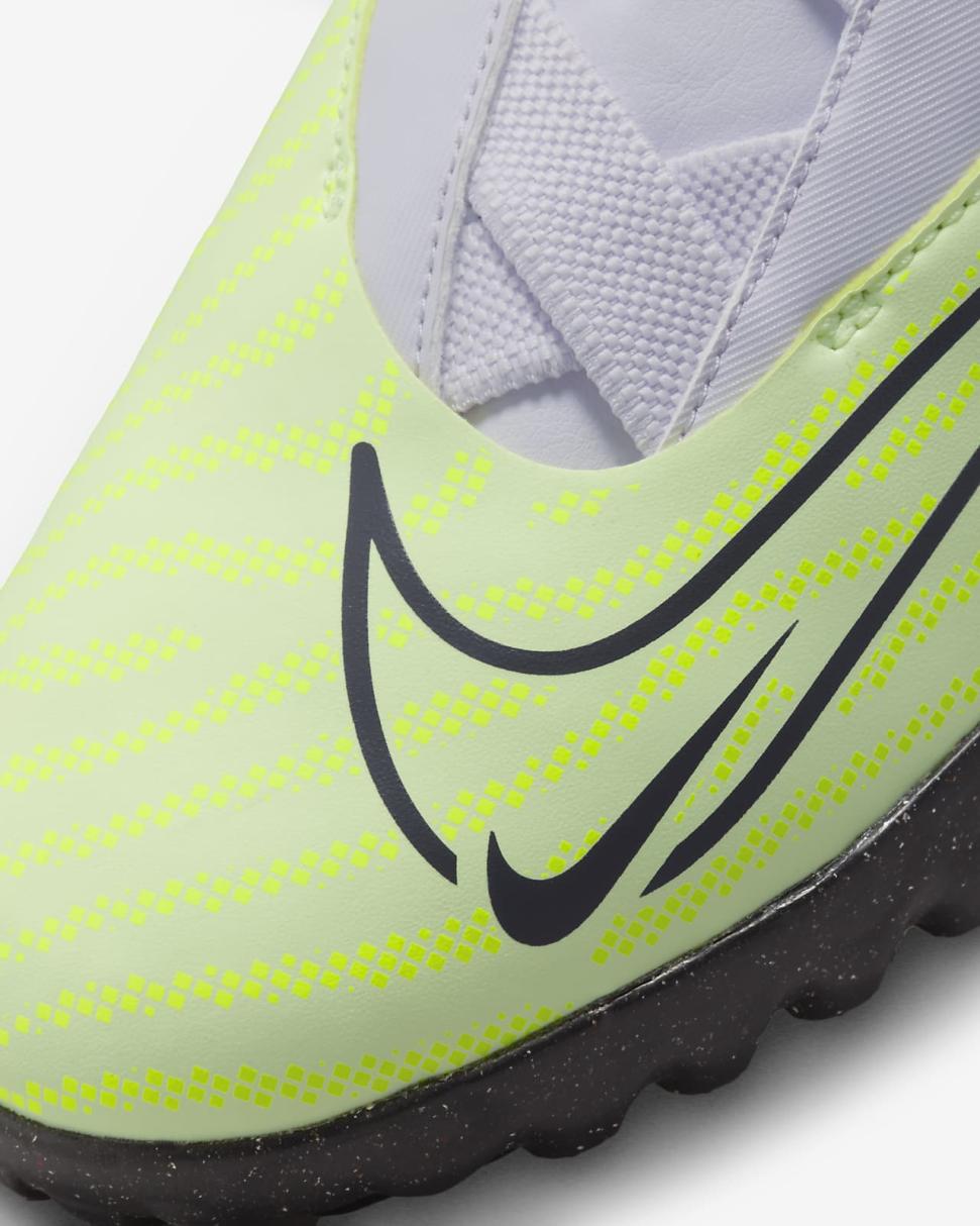 Nike Jr. Phantom GX Academy Barely Volt/Barely Grape/Gridiron | Kids Nike Soccer
