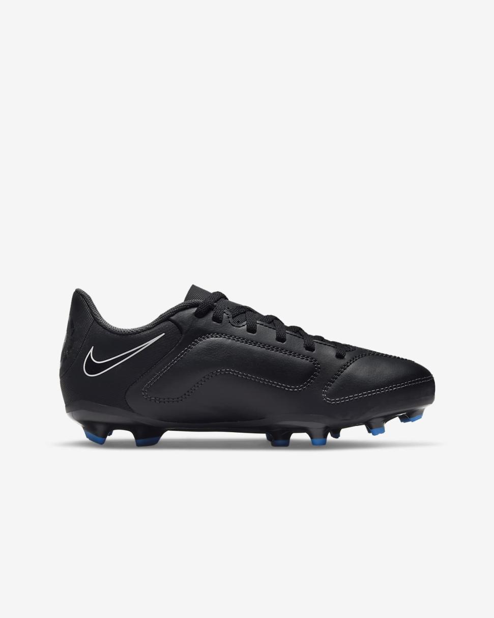 Nike Jr. Tiempo Legend 9 Club MG Black/Summit White/Light Photo Blue/Black | Kids Nike Soccer