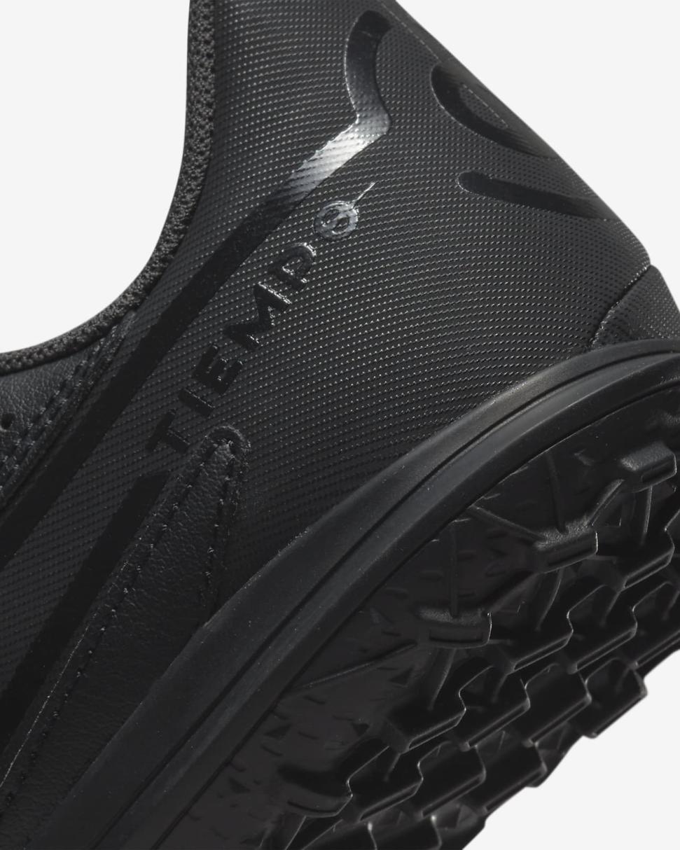 Nike Jr. Tiempo Legend 9 Club TF Black/Summit White/Light Photo Blue/Black | Kids Nike Soccer