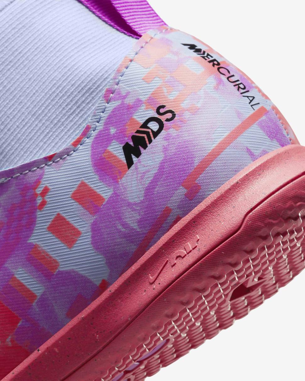 Nike Jr. Zoom Mercurial Dream Speed Superfly 9 Academy IC Cobalt Bliss/Fuchsia Dream/Hot Punch/Black | Kids Nike Soccer