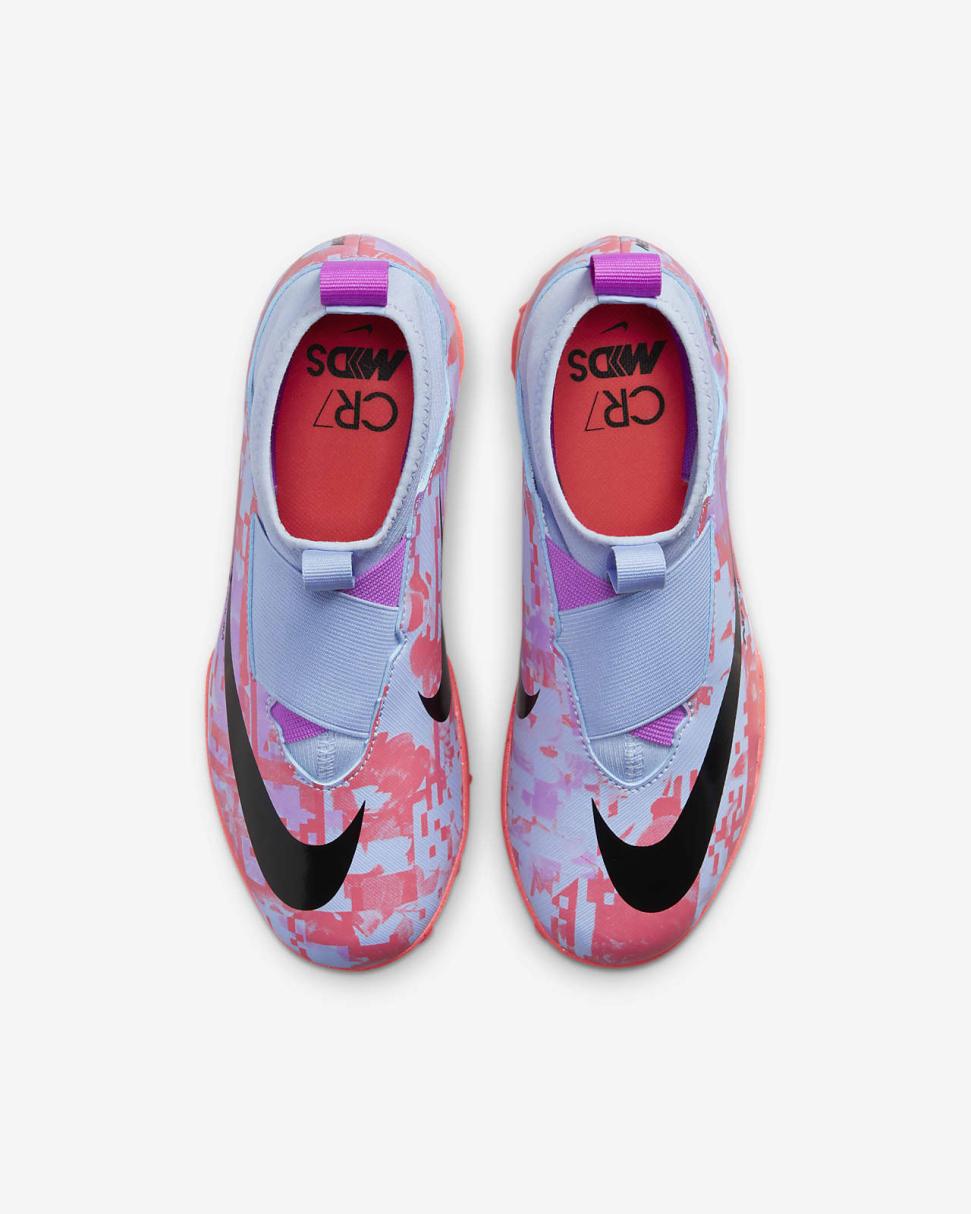 Nike Jr. Zoom Mercurial Dream Speed Superfly 9 Academy TF Cobalt Bliss/Fuchsia Dream/Hot Punch/Black | Kids Nike Soccer