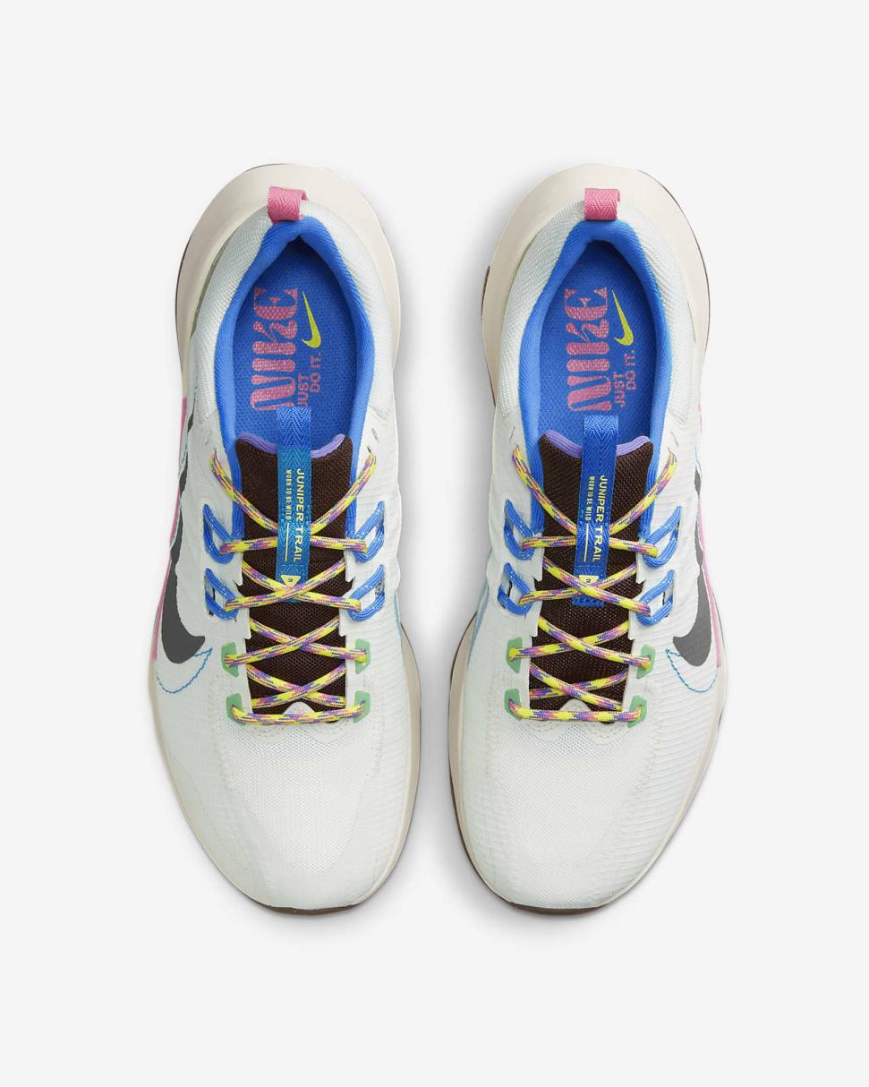 Nike Juniper Trail 2 Next Nature Sail/Light Bone/Pinksicle/Earth | Mens Nike Running