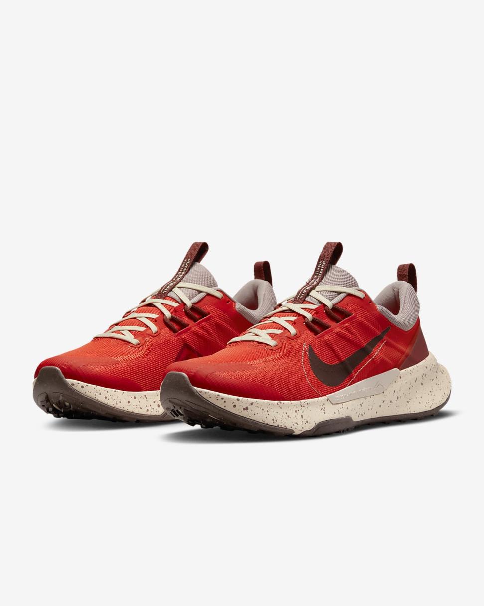 Nike Juniper Trail 2 Picante Red/Diffused Taupe/Sanddrift/Earth | Mens Nike First Day Kicks