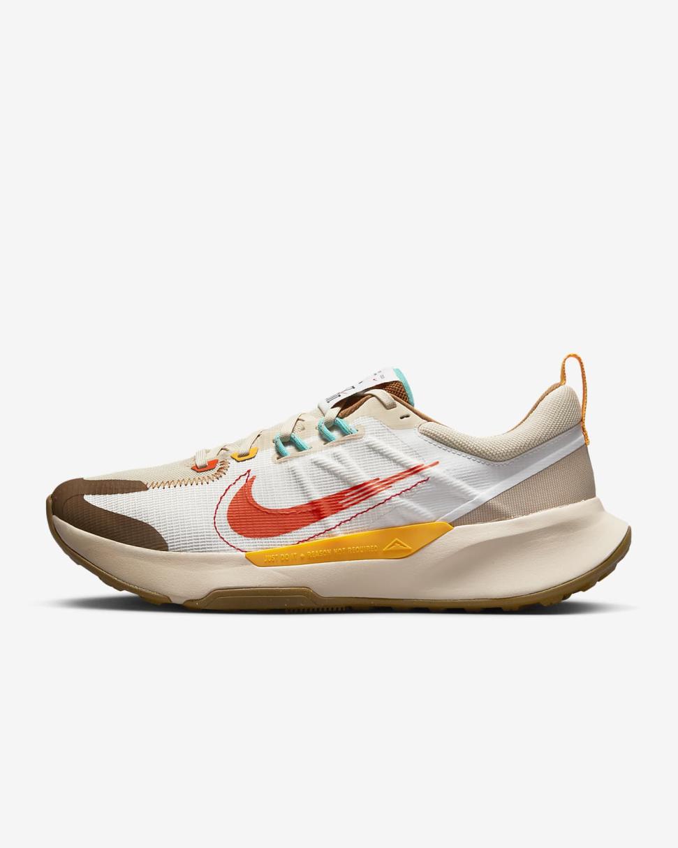Nike Juniper Trail 2 Sanddrift/Sanddrift/Ale Brown/Safety Orange | Mens Nike Running