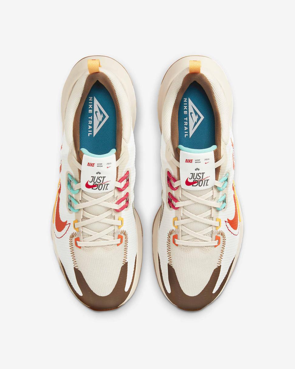 Nike Juniper Trail 2 Sanddrift/Sanddrift/Ale Brown/Safety Orange | Mens Nike Running