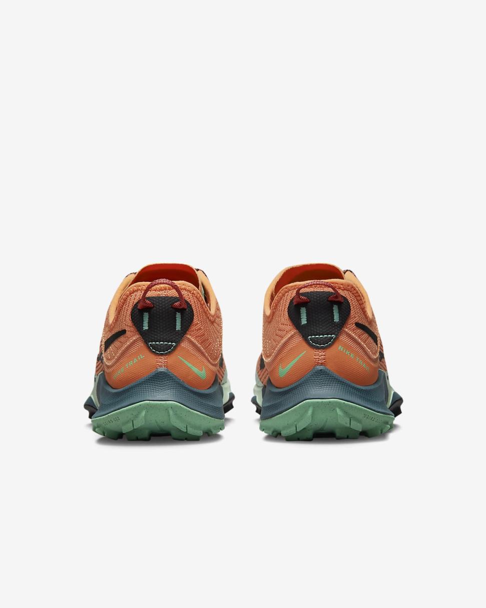 Nike Kiger 8 Orange Trance/Mint Foam/Mineral Slate/Black | Womens Nike Running