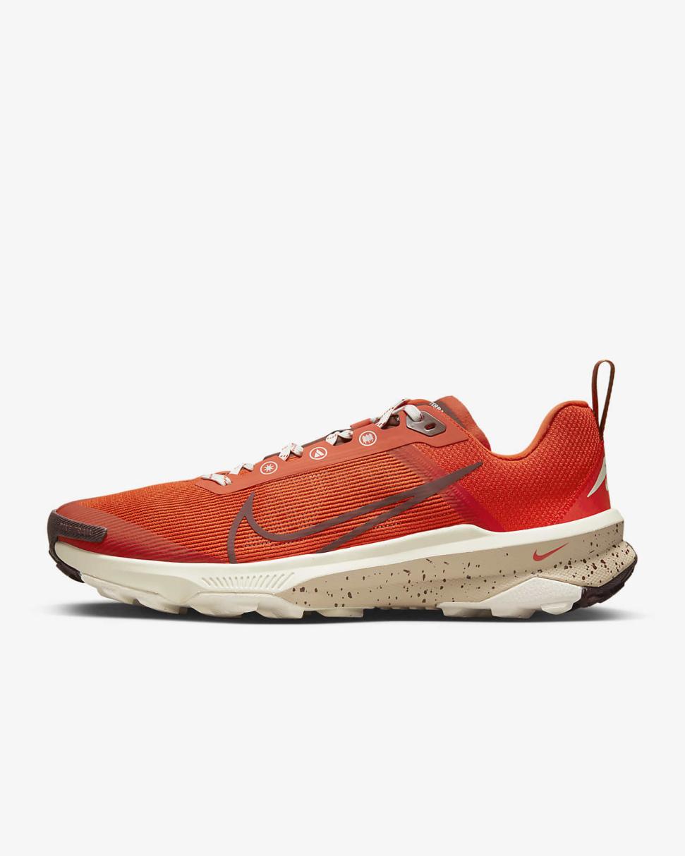 Nike Kiger 9 Picante Red/Sail/Earth/Dark Pony | Mens Nike Running