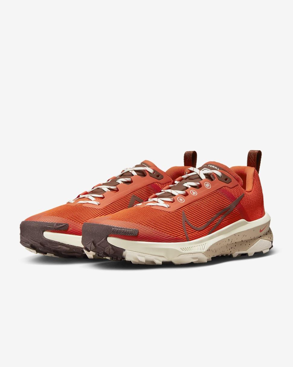 Nike Kiger 9 Picante Red/Sail/Earth/Dark Pony | Mens Nike Running