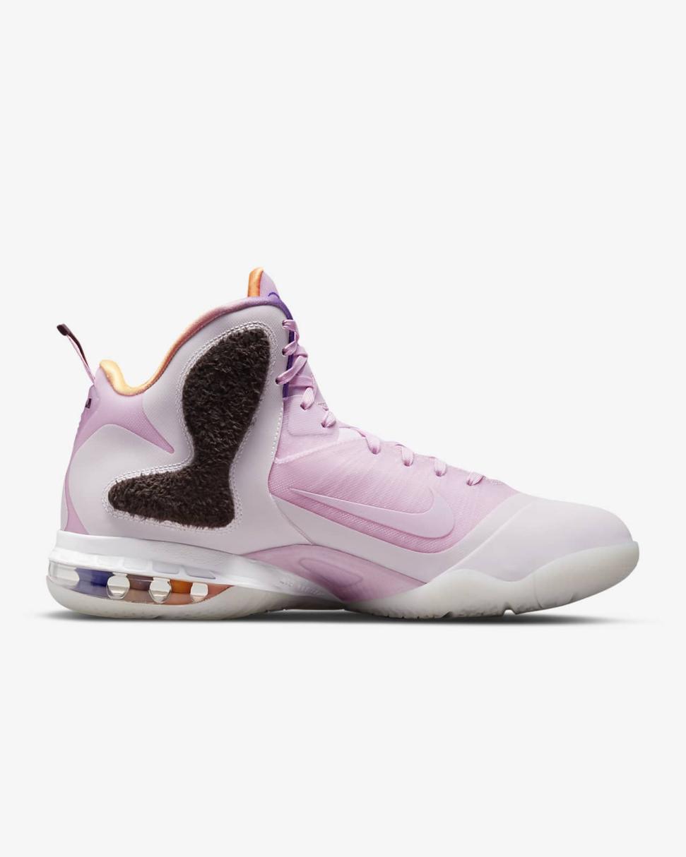 Nike LeBron IX Regal Pink/Velvet Brown/White/Multi-Color | Mens Nike Lifestyle