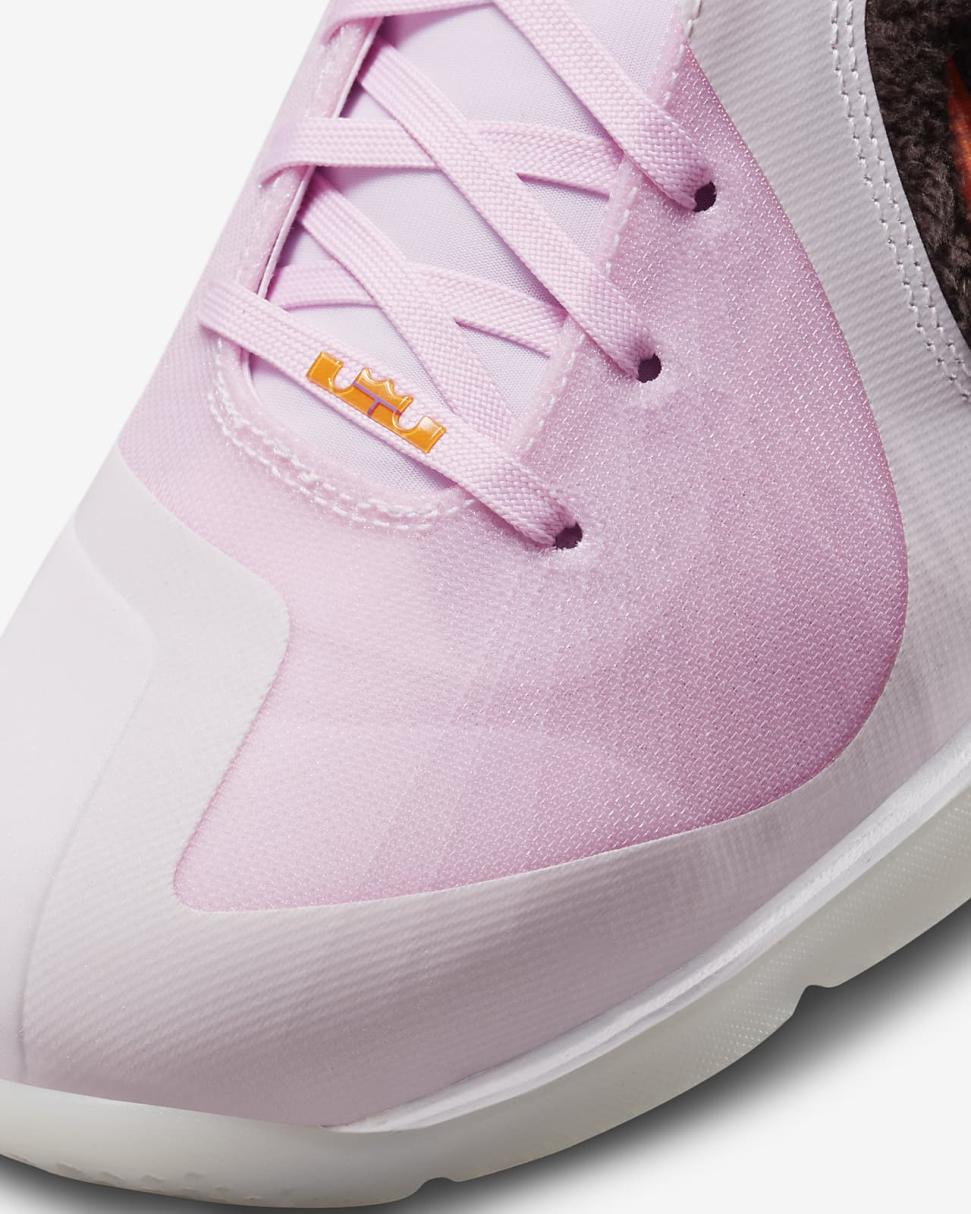 Nike LeBron IX Regal Pink/Velvet Brown/White/Multi-Color | Mens Nike Lifestyle
