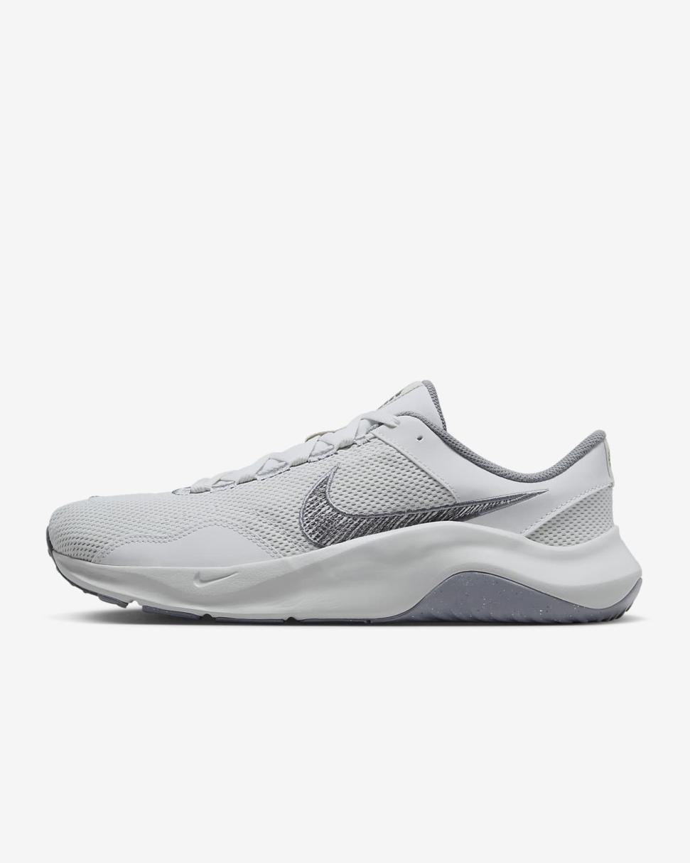 Nike Legend Essential 3 Next Nature Photon Dust/Cool Grey/Light Bone/Anthracite | Mens Nike Training & Gym