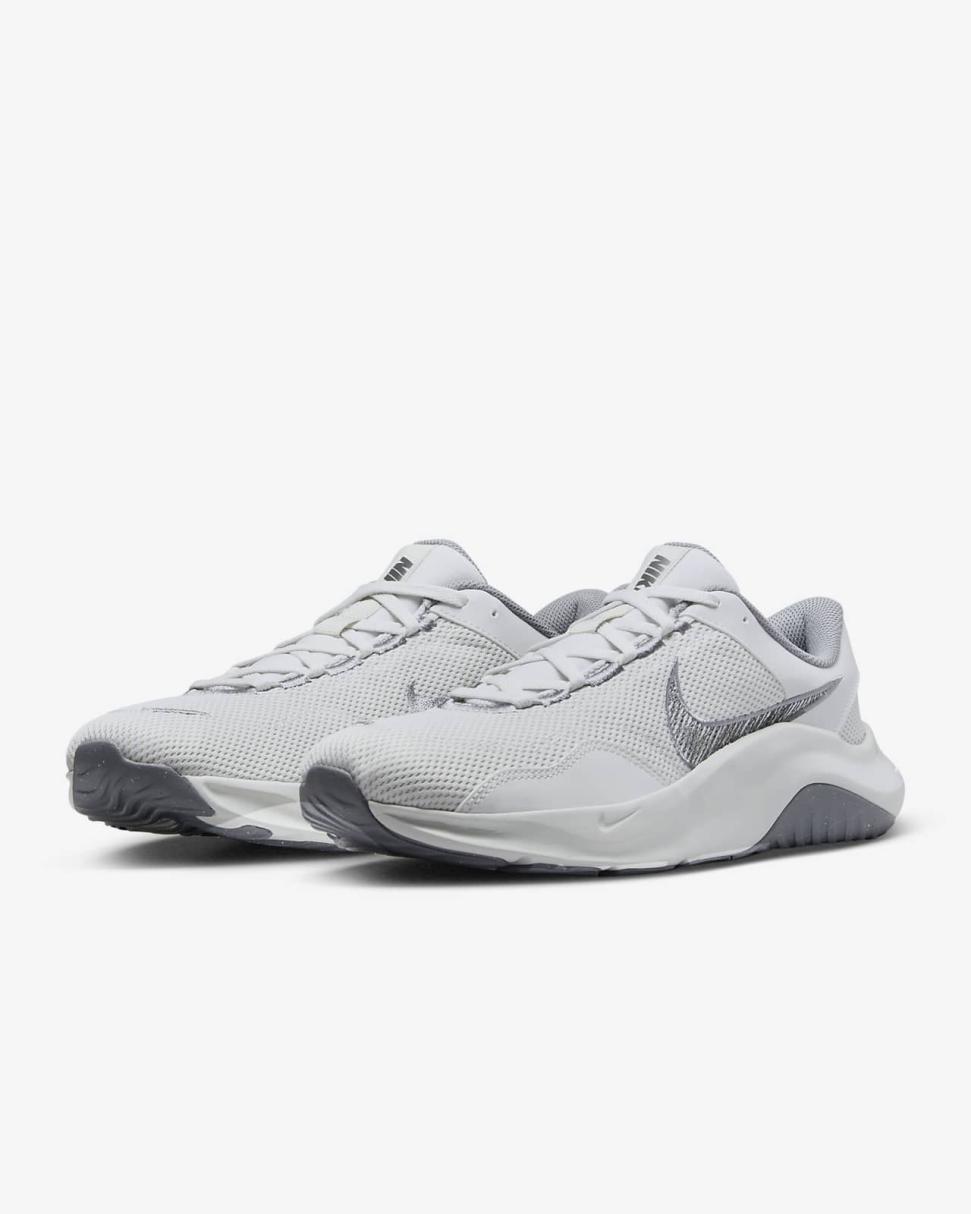 Nike Legend Essential 3 Next Nature Photon Dust/Cool Grey/Light Bone/Anthracite | Mens Nike Training & Gym