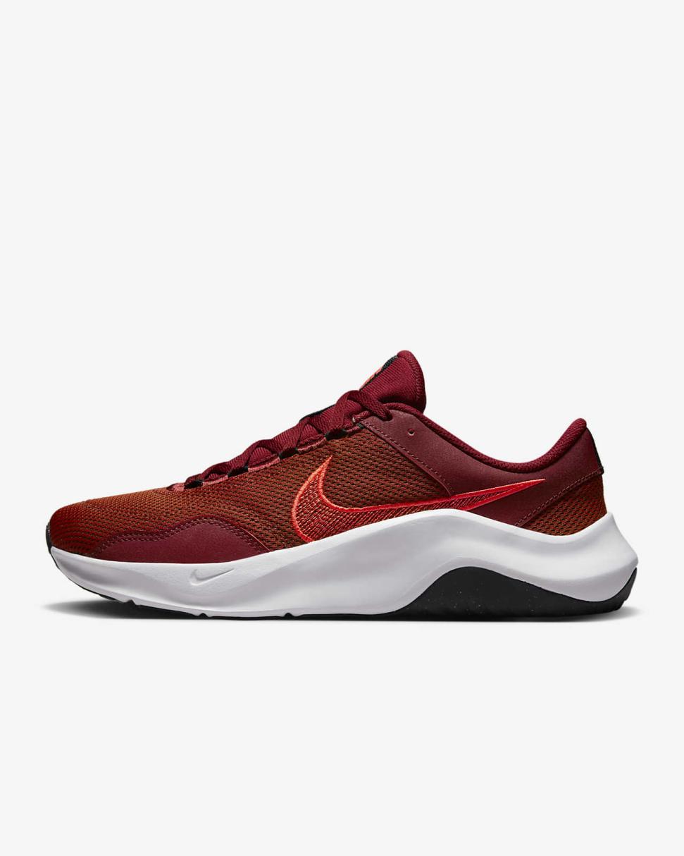 Nike Legend Essential 3 Next Nature Team Red/Black/Cave Purple/Bright Crimson | Mens Nike Training & Gym
