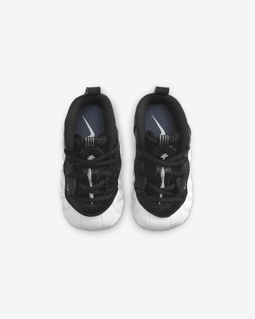 Nike Lil' Posite One White/Black/Cobalt Bliss/Metallic Silver | Kids Nike Lifestyle