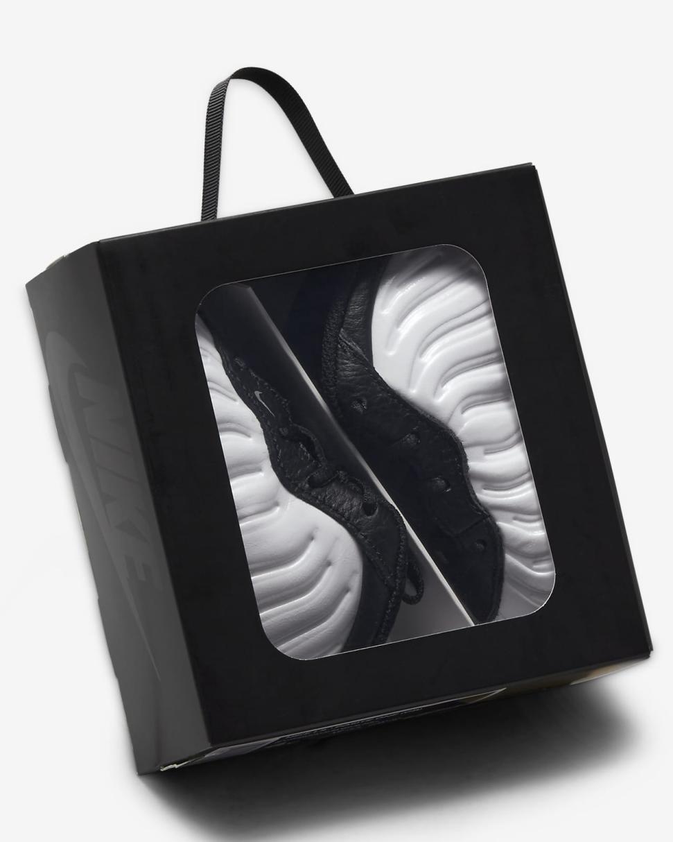 Nike Lil' Posite One White/Black/Cobalt Bliss/Metallic Silver | Kids Nike Lifestyle