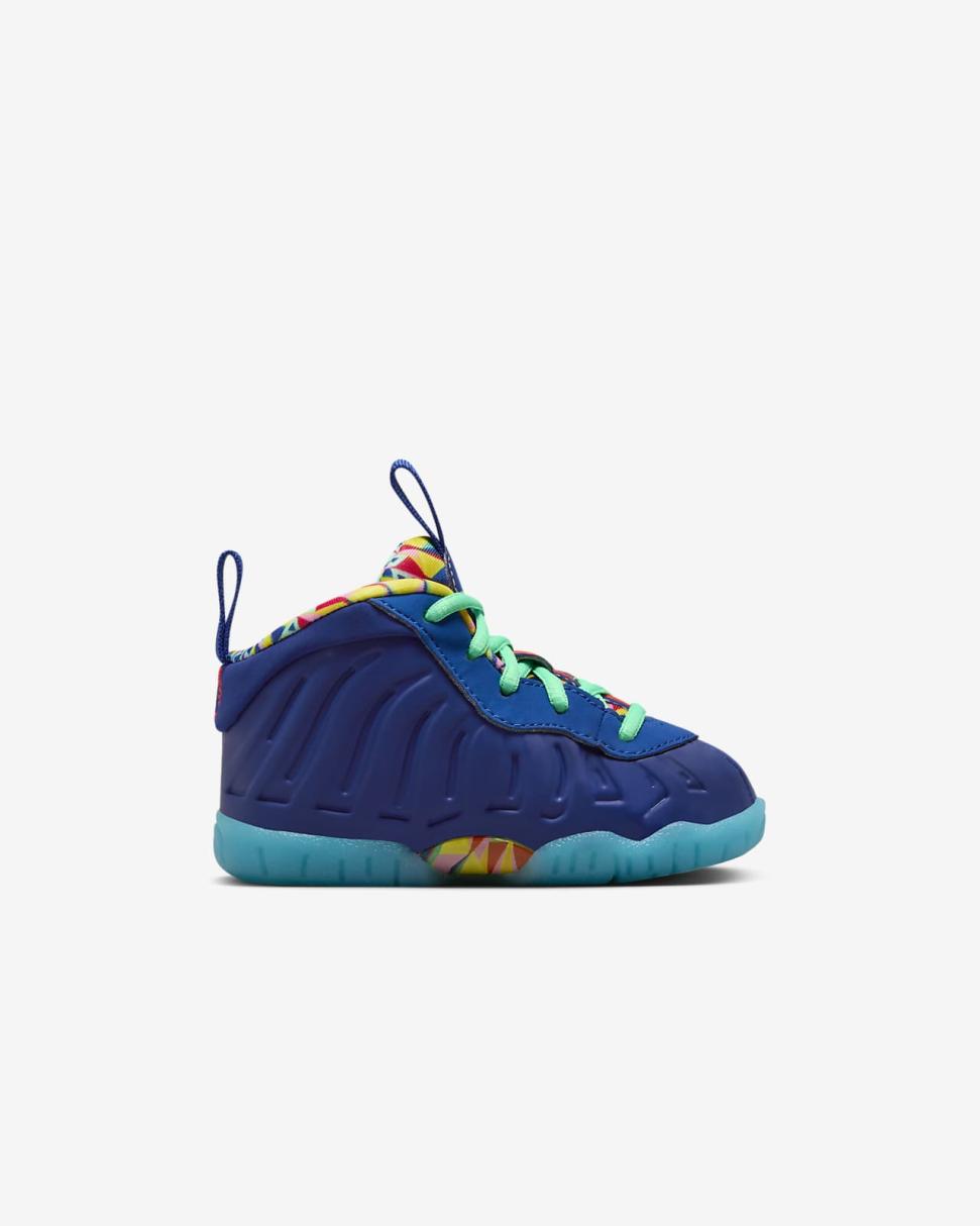Nike Little Posite One ASW Deep Royal Blue/Game Royal/Pink Glow/Opti Yellow | Kids Nike Lifestyle