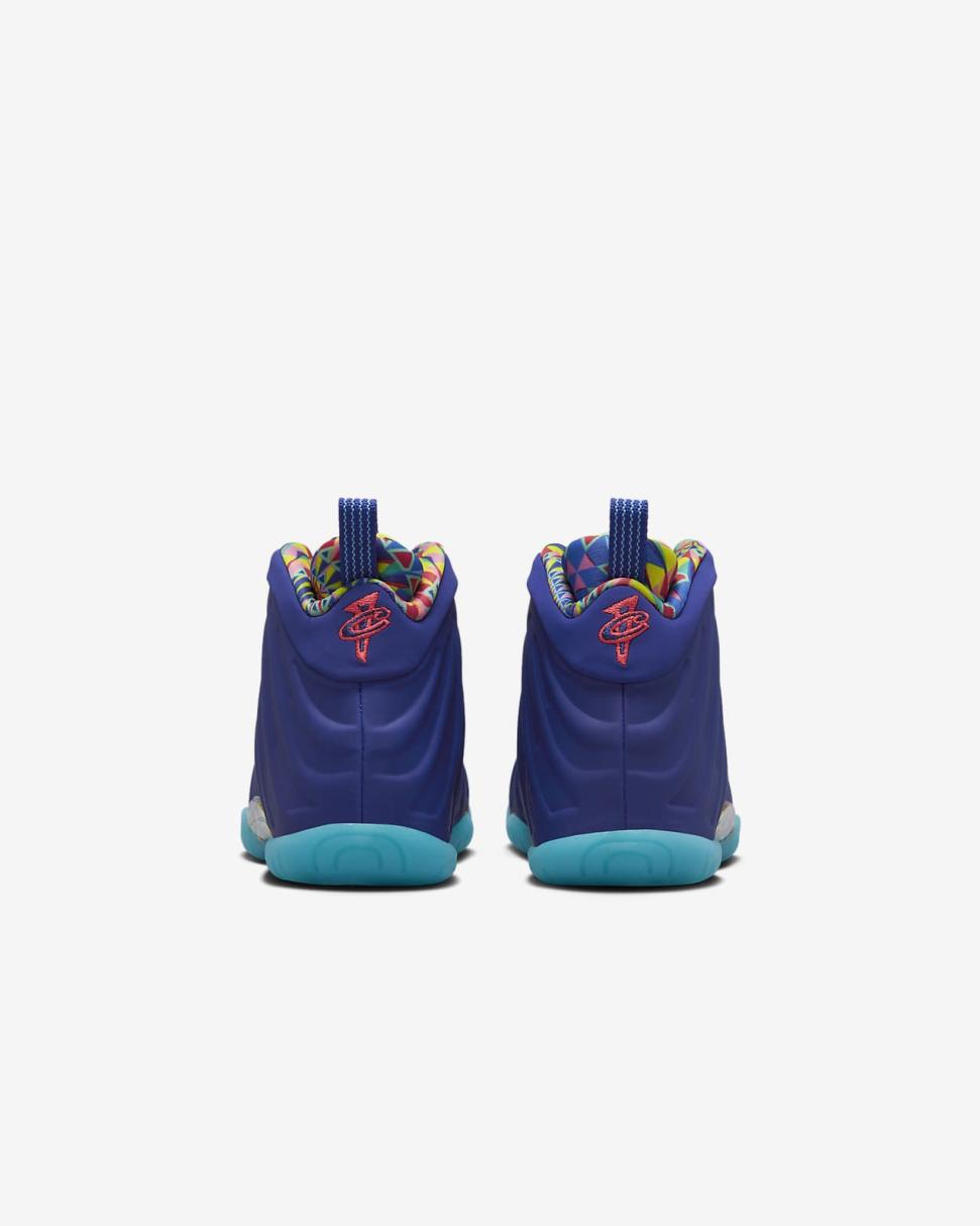 Nike Little Posite One ASW Deep Royal Blue/Game Royal/Pink Glow/Opti Yellow | Kids Nike Lifestyle