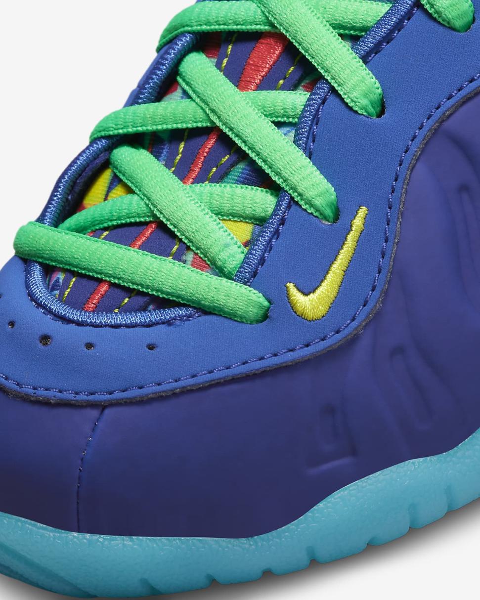 Nike Little Posite One ASW Deep Royal Blue/Game Royal/Pink Glow/Opti Yellow | Kids Nike Lifestyle