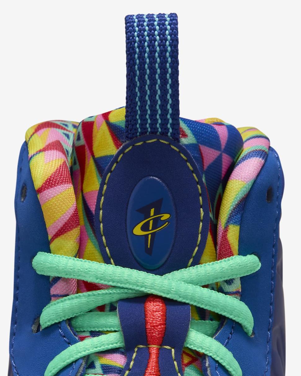 Nike Little Posite One ASW Deep Royal Blue/Game Royal/Pink Glow/Opti Yellow | Kids Nike Lifestyle