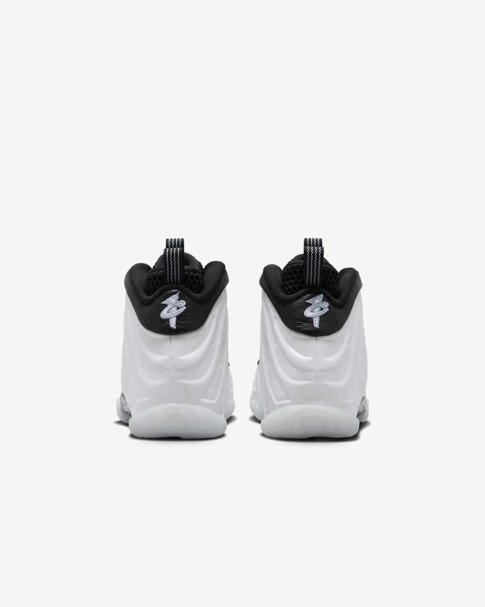 Nike Little Posite One White/Black/Cobalt Bliss/Metallic Silver | Kids Nike Lifestyle