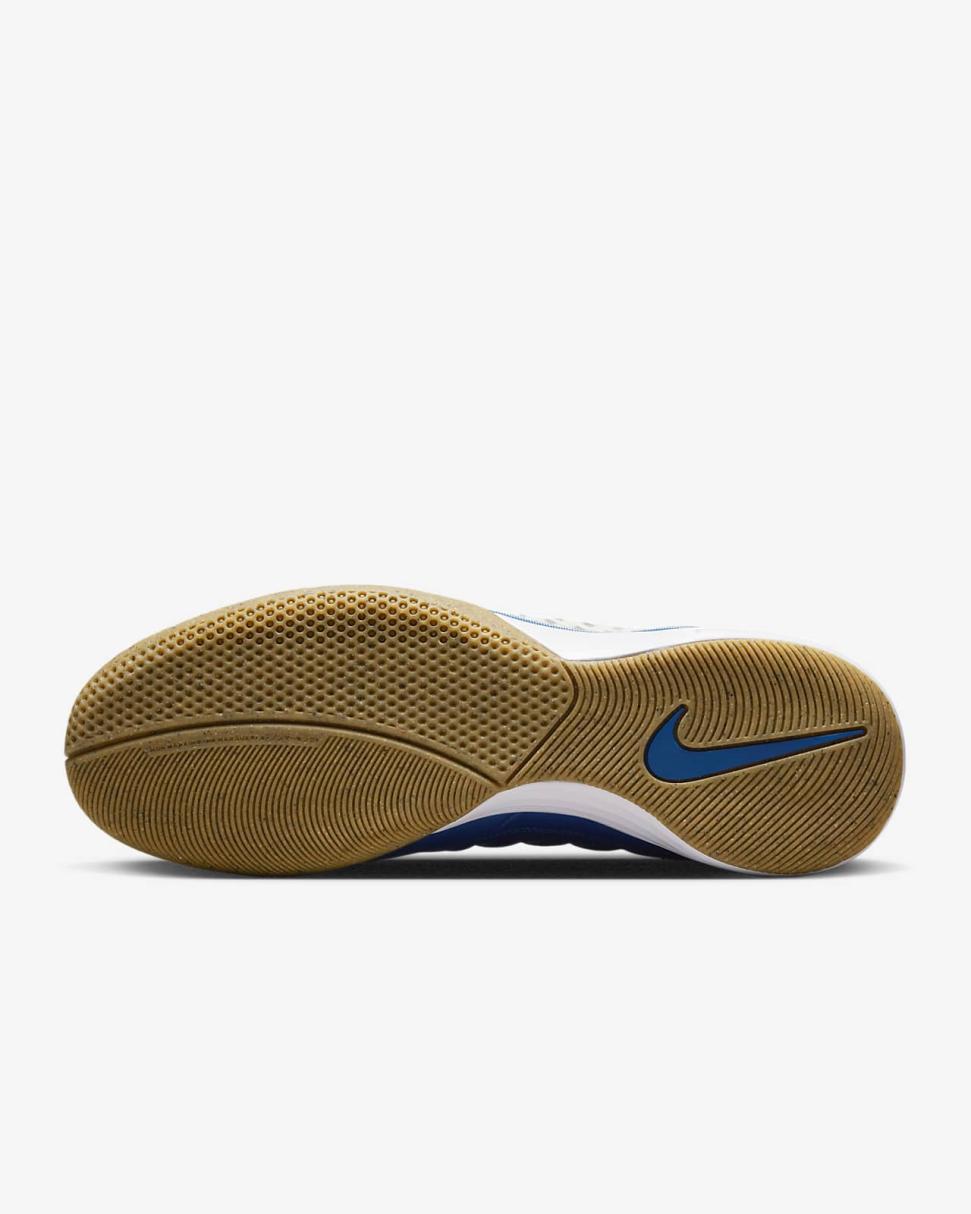 Nike Lunar Gato II IC Sail/White/Gum Light Brown/Blue Jay | Mens Nike Soccer