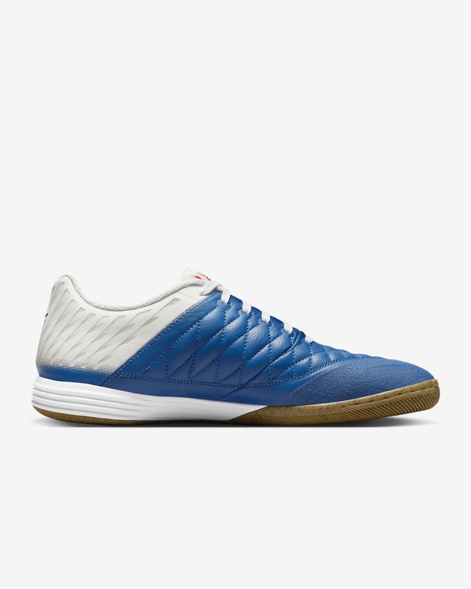 Nike Lunar Gato II IC Sail/White/Gum Light Brown/Blue Jay | Mens Nike Soccer
