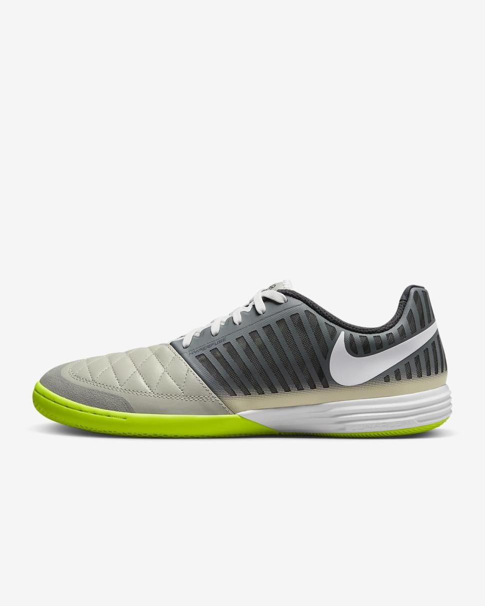 Nike Lunar Gato II IC Smoke Grey/Anthracite/Pale Grey/White | Mens Nike Soccer