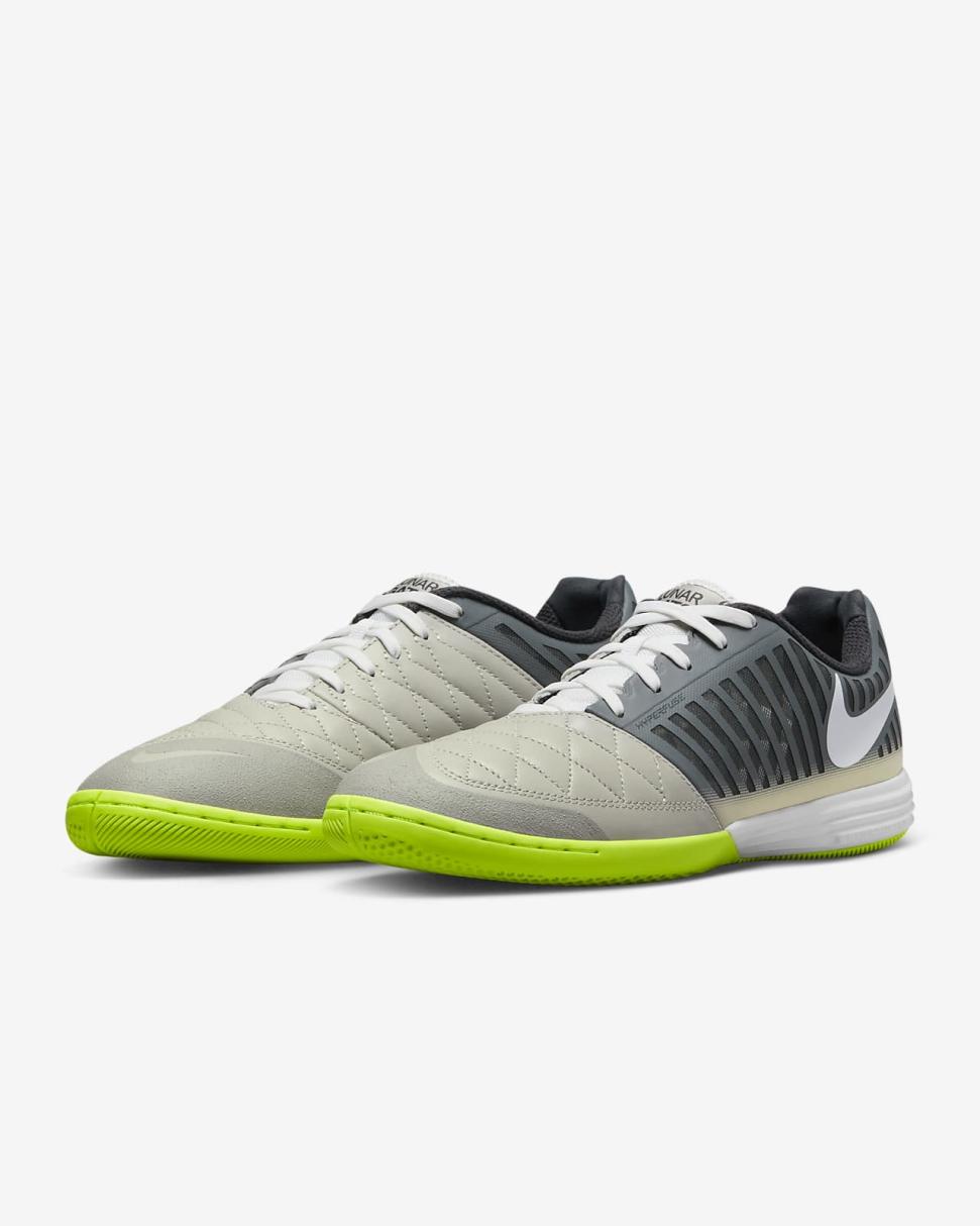 Nike Lunar Gato II IC Smoke Grey/Anthracite/Pale Grey/White | Mens Nike Soccer