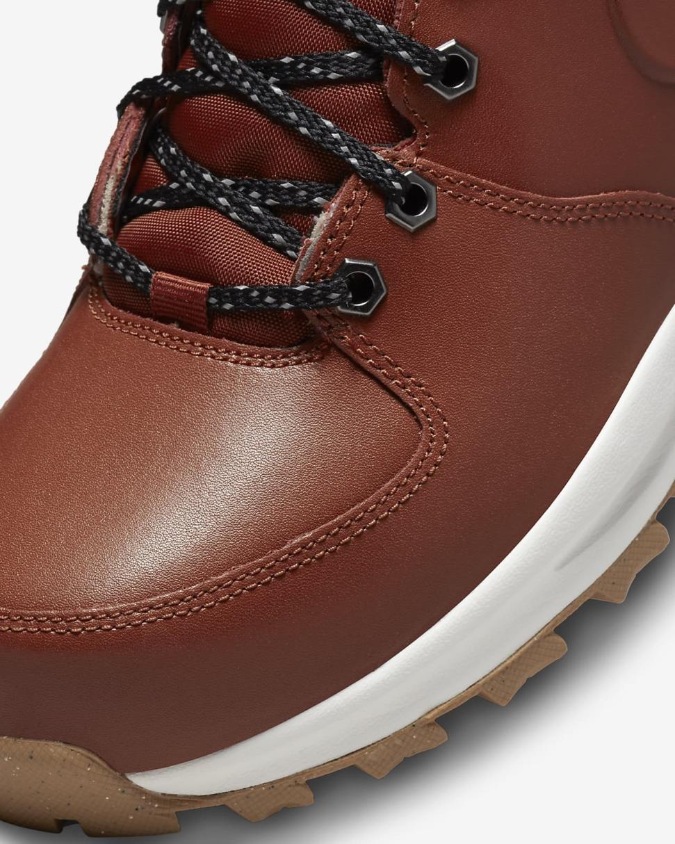 Nike Manoa Leather SE Rugged Orange/Armory Navy/Summit White/Rugged Orange | Mens Nike Lifestyle