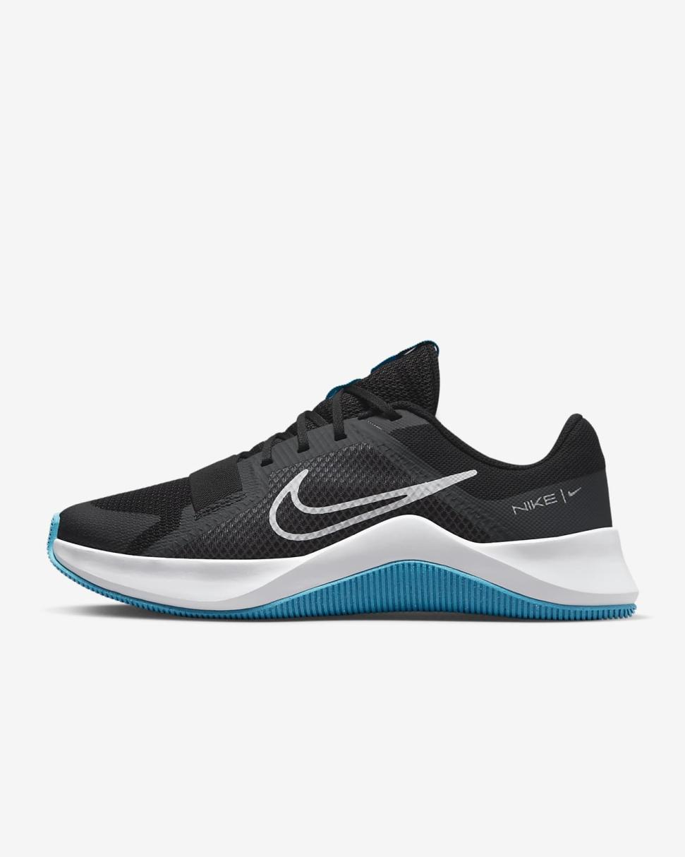Nike MC Trainer 2 Black/Anthracite/Blue Lightning/White | Mens Nike Training & Gym