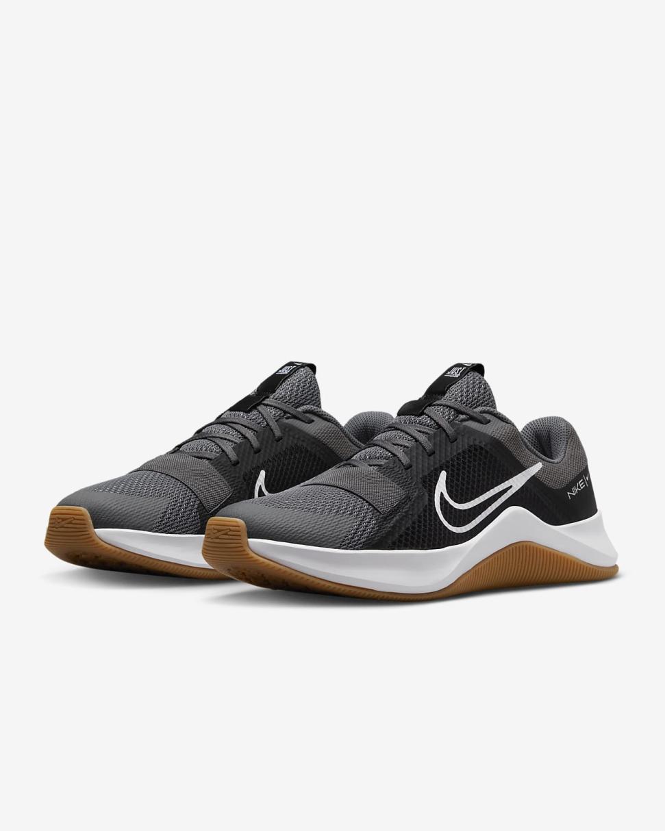 Nike MC Trainer 2 Iron Grey/Black/Gum Medium Brown/White | Mens Nike Training & Gym