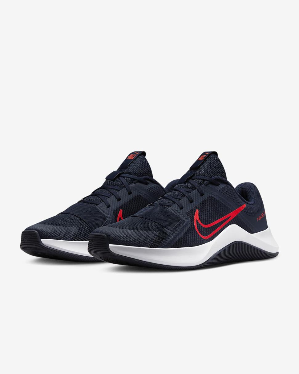 Nike MC Trainer 2 Obsidian/White/Bright Crimson | Mens Nike Training & Gym